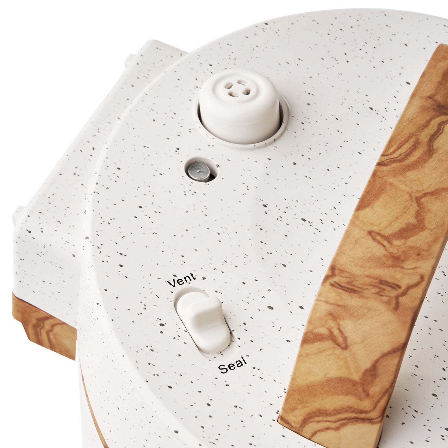 Linen Speckle 6-Quart Pressure Cooker with Touch Control Display