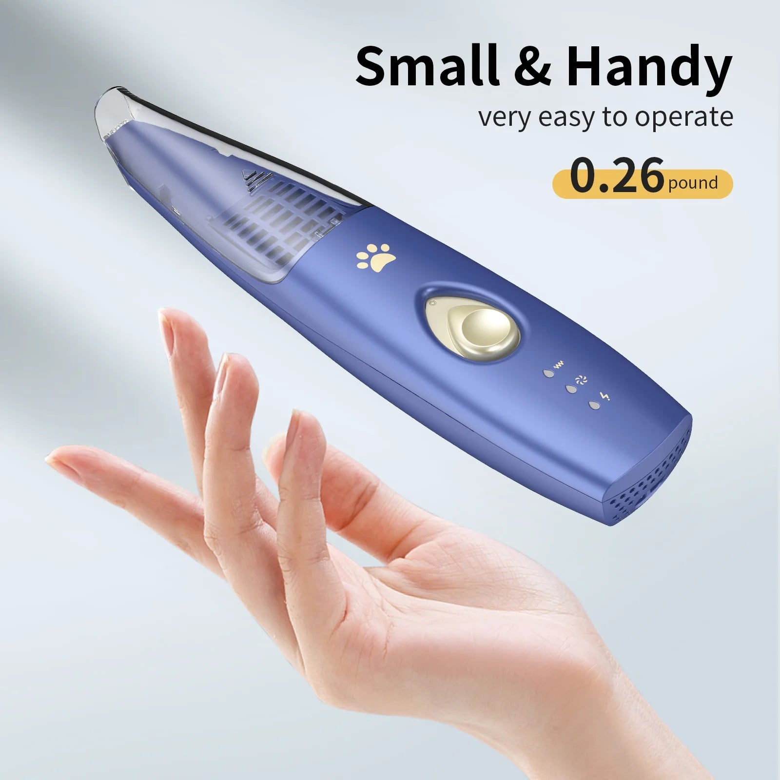 Vacuum Pet Hair Clipper Pet Feet Hair Trimmer Grooming Tool Dog Shaver Buttocks Ears Eyes Hair