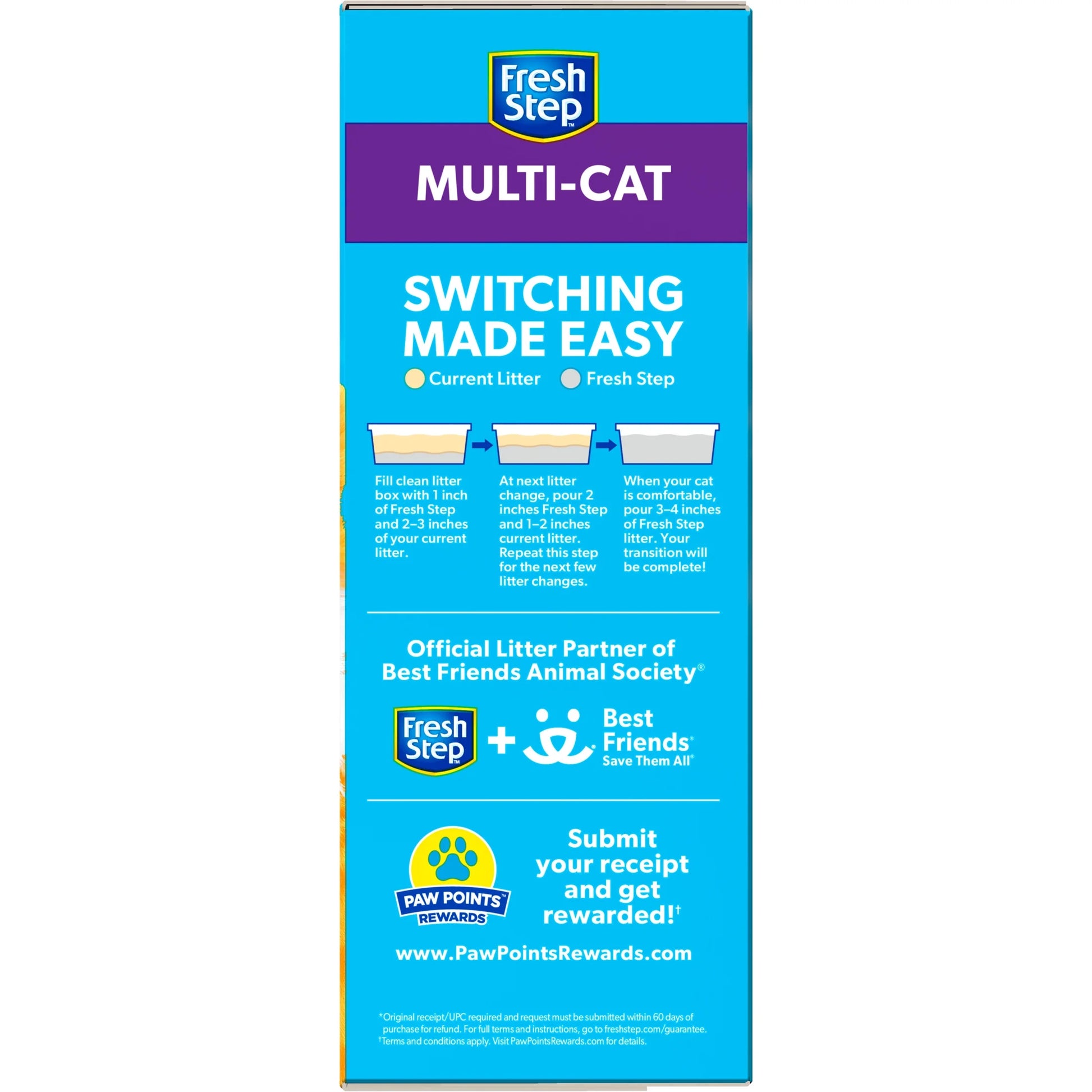 Multi-Cat Scented Clumping Cat Litter with the Power of Febreze, 14 Lbs