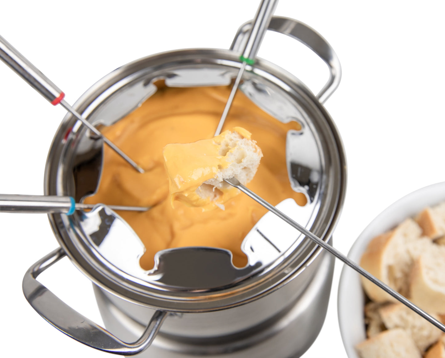 HCFP8SS 8-Cup Electric Fondue Set, Stainless Steel