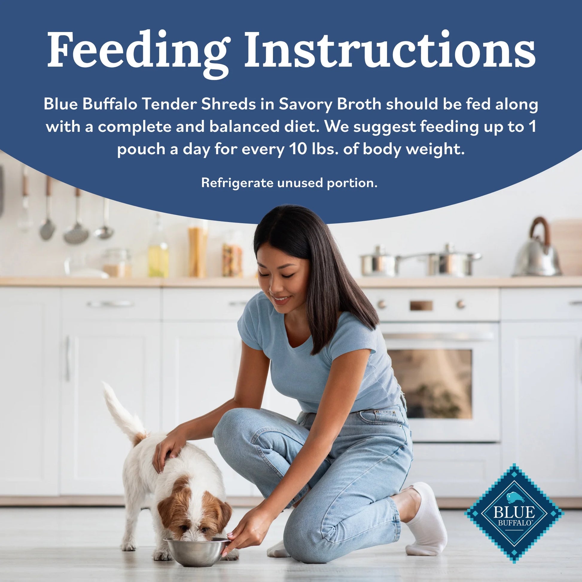 Tender Shreds Chicken Toppers for Dogs, 2.5 oz Pouch