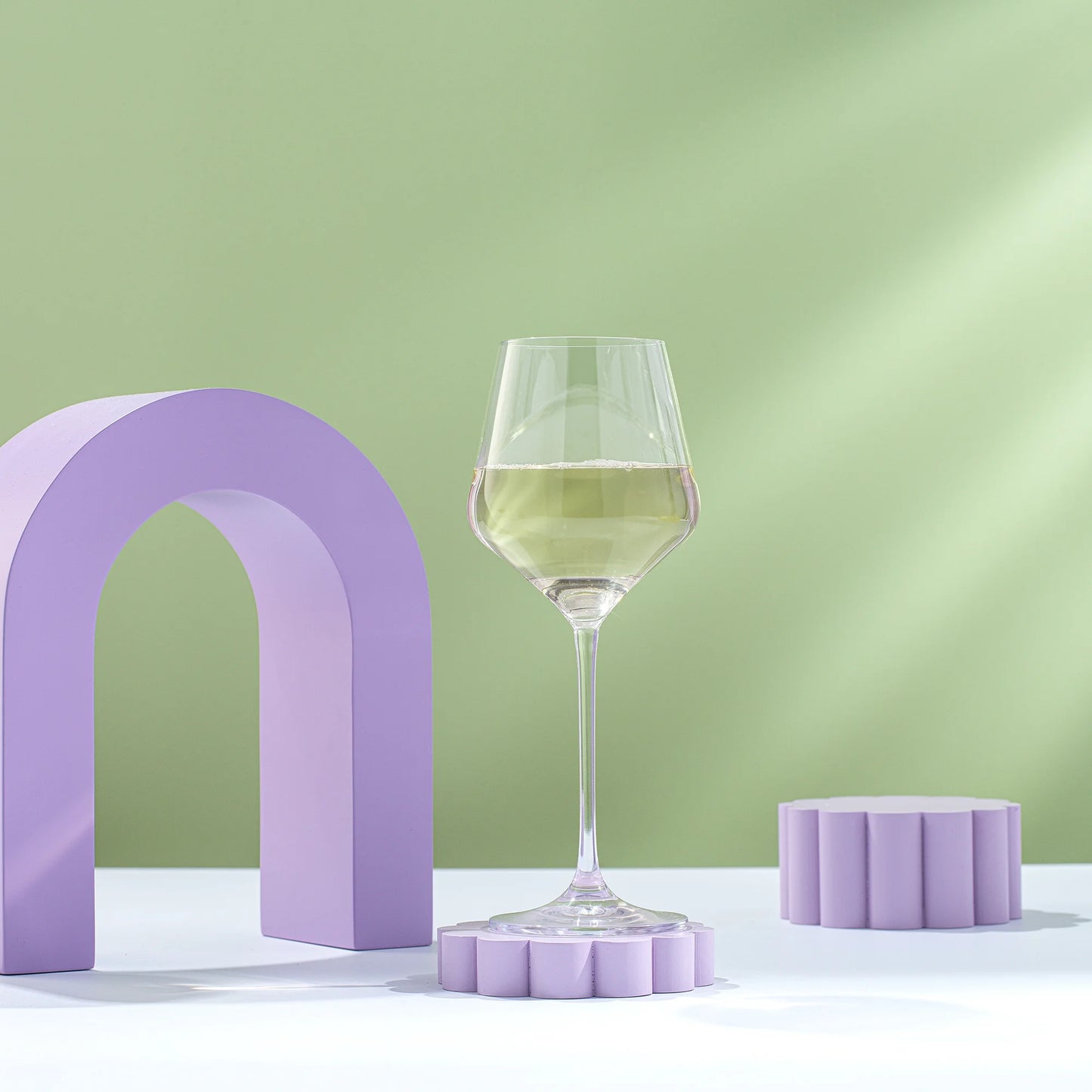 Layla White Wine Glasses, Set of 4