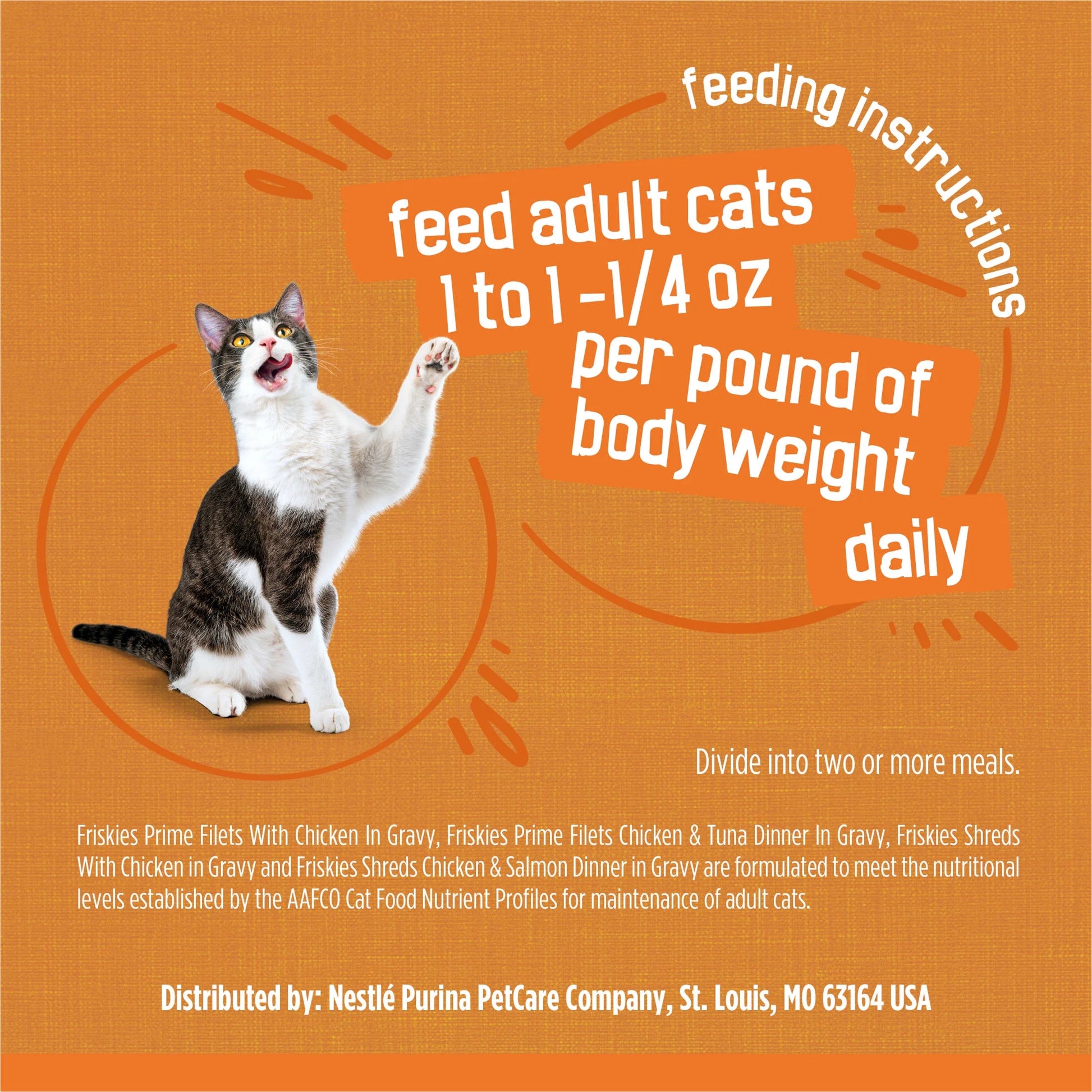 Purina  Gravy Wet Cat Food Variety Pack - Chicken Lovers Prime Filets and Shreds, 5.5 oz Cans, 32 Count