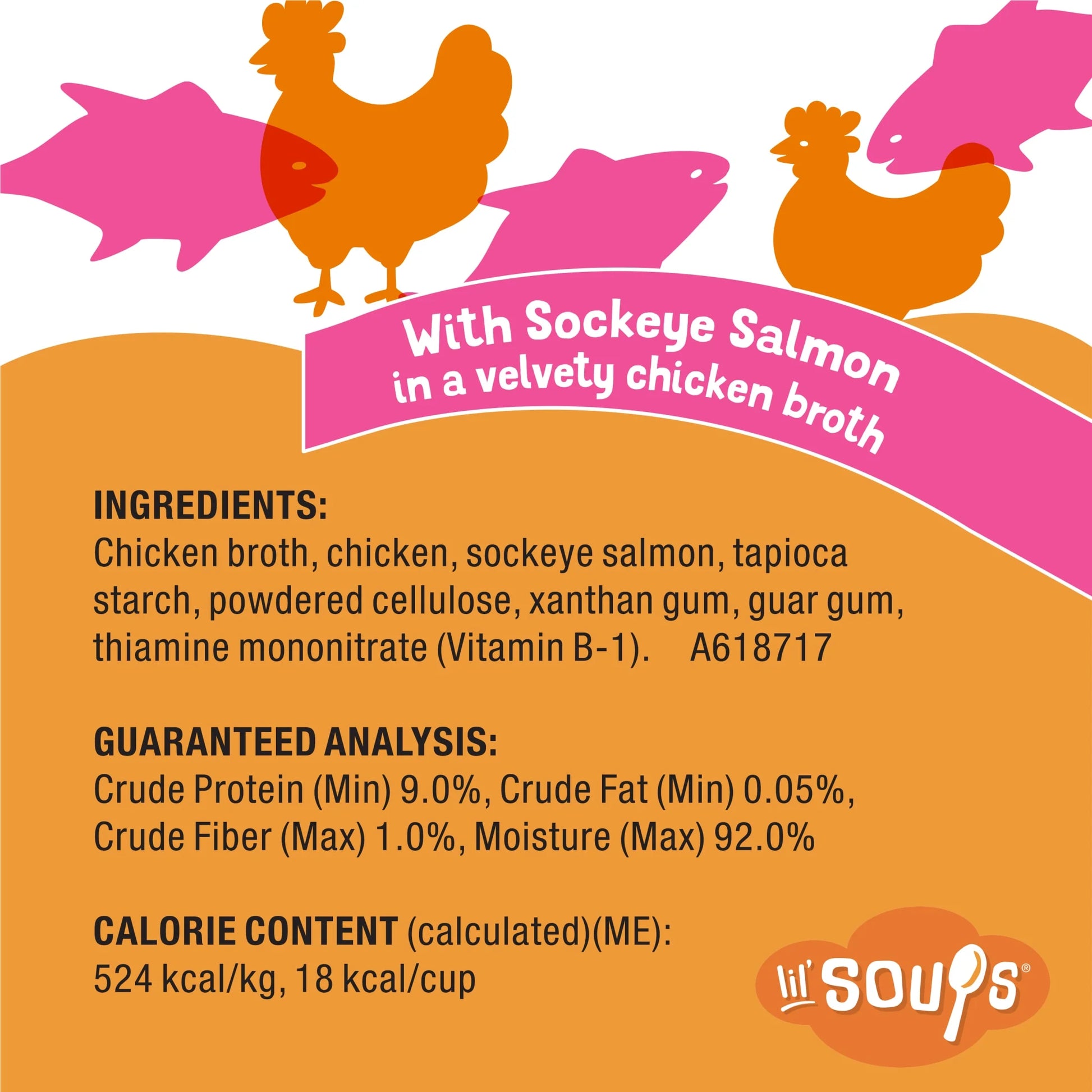 Purina  Grain-Free Lickable Cat Food Toppers with Sockeye Salmon in Chicken Broth