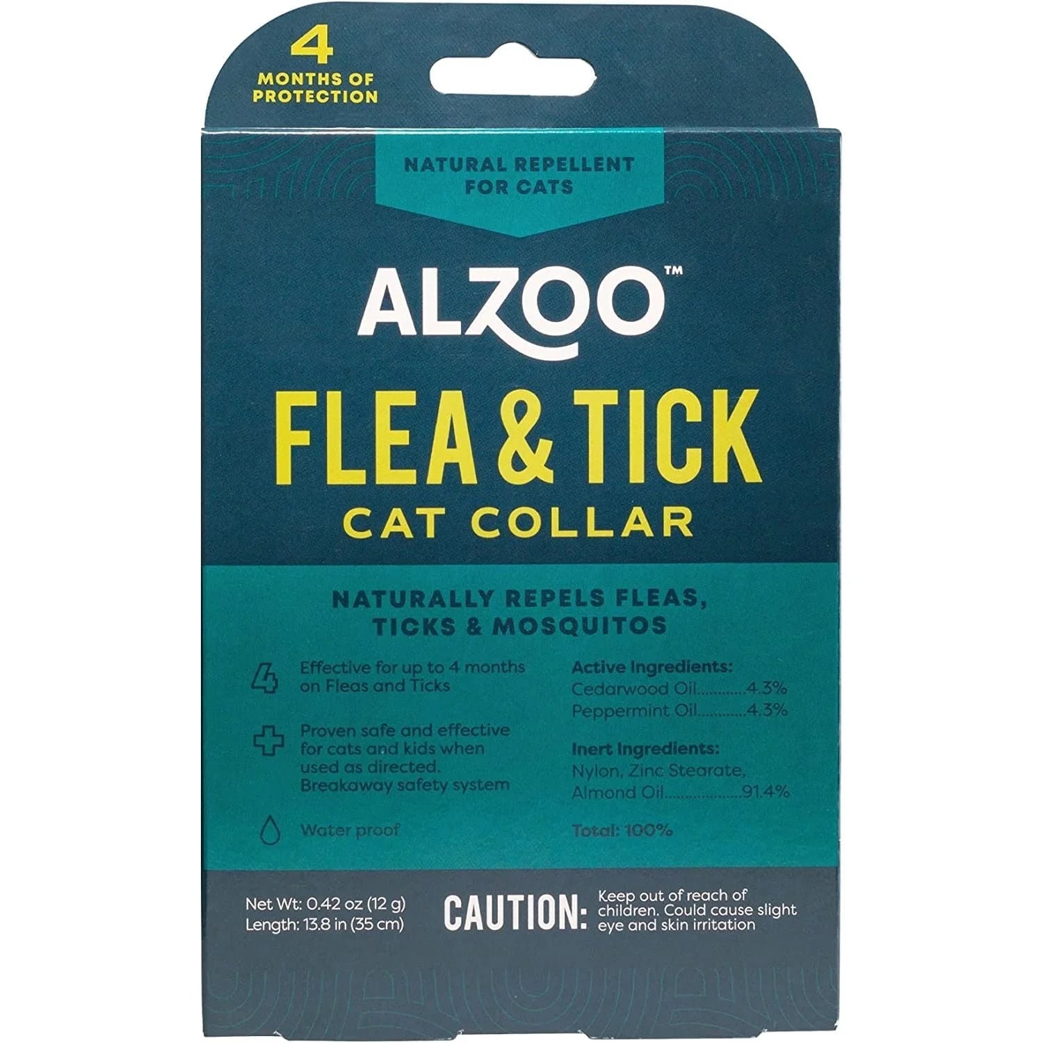 Natural Flea Repellent Collar for Felines