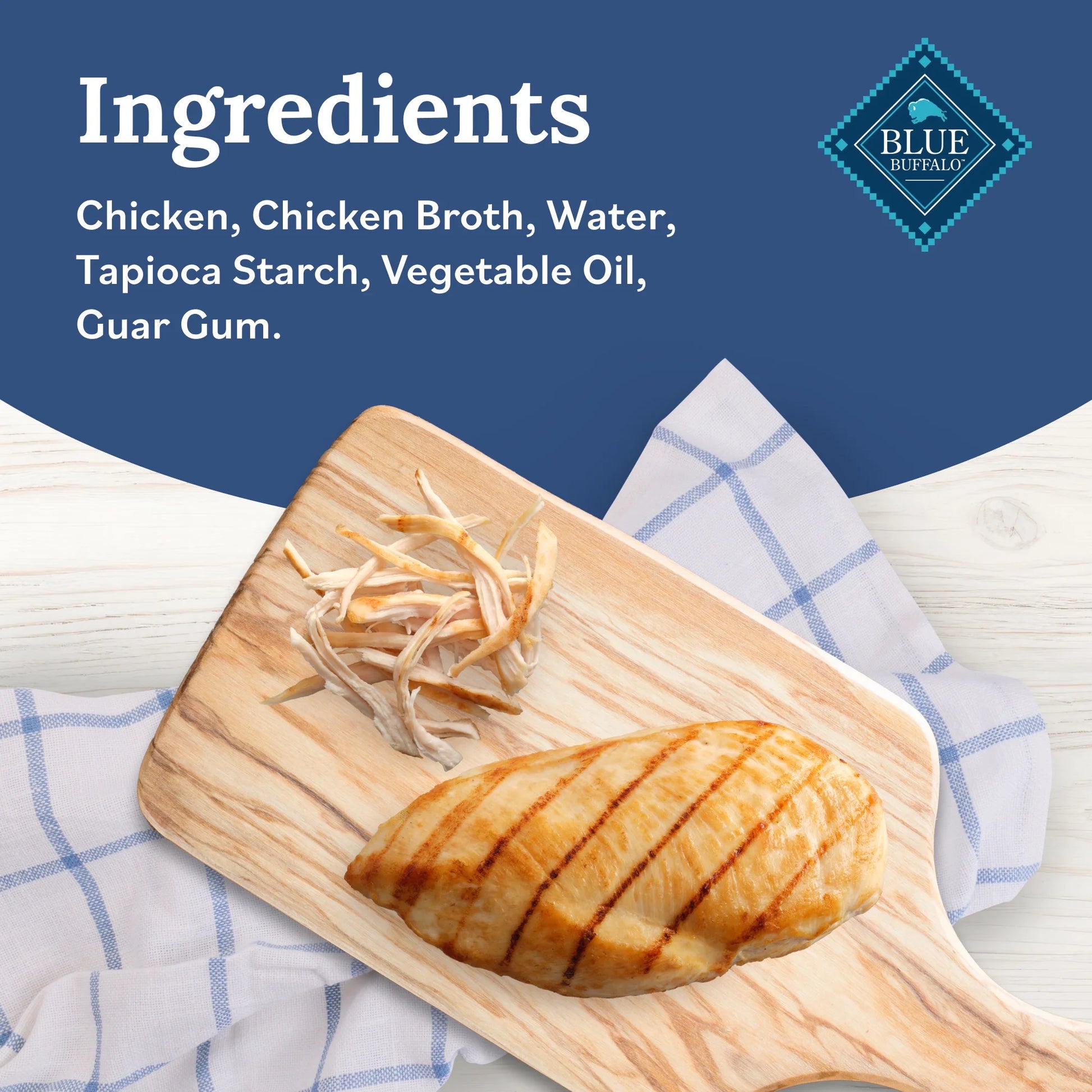 Tender Shreds Chicken Toppers for Dogs, 2.5 oz Pouch