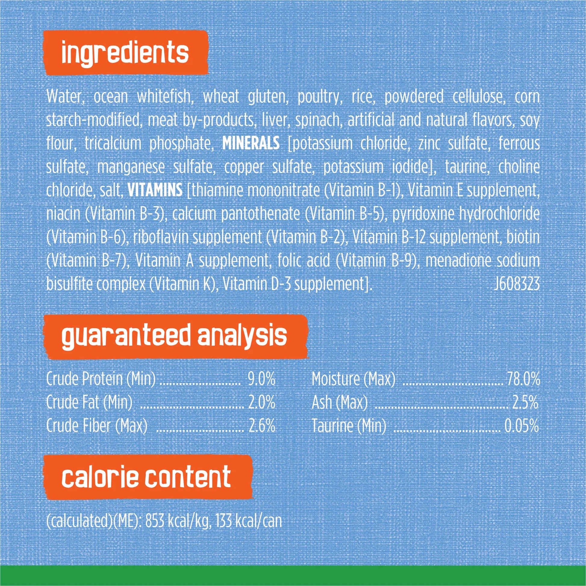 Purina  Indoor Flaked Ocean Whitefish Dinner Wet Cat Food, 5.5 oz Can