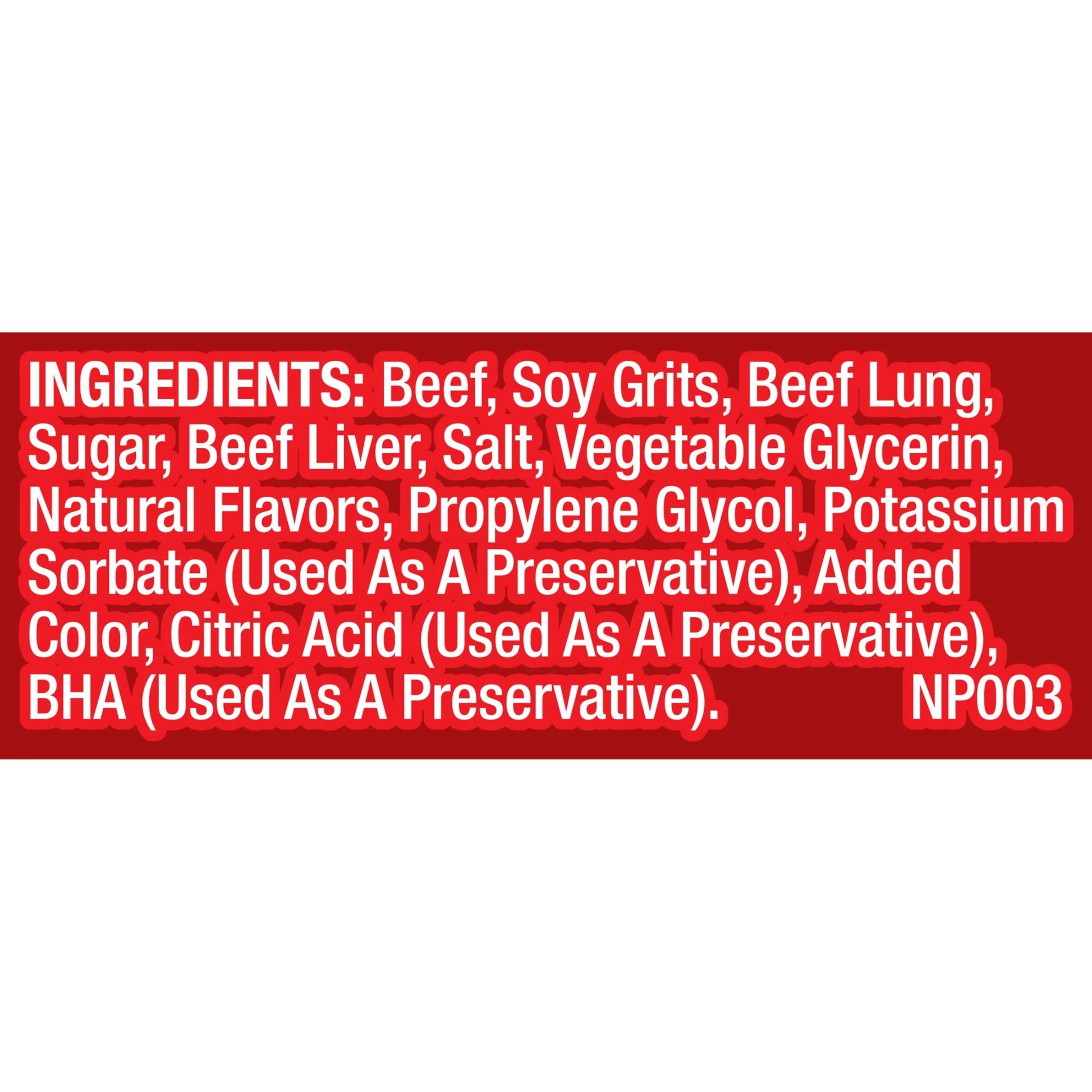 Original Beef Flavor Dog Treats, 2.5 oz