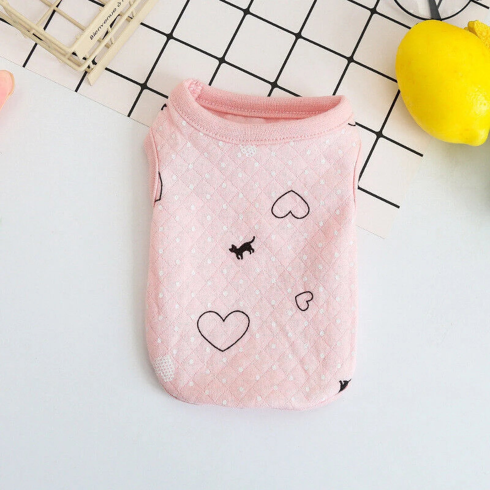 Teacup Dog and Cat Vest Shirt for Chihuahua and Yorkie - Available in XXXS, XXS, and XS Sizes