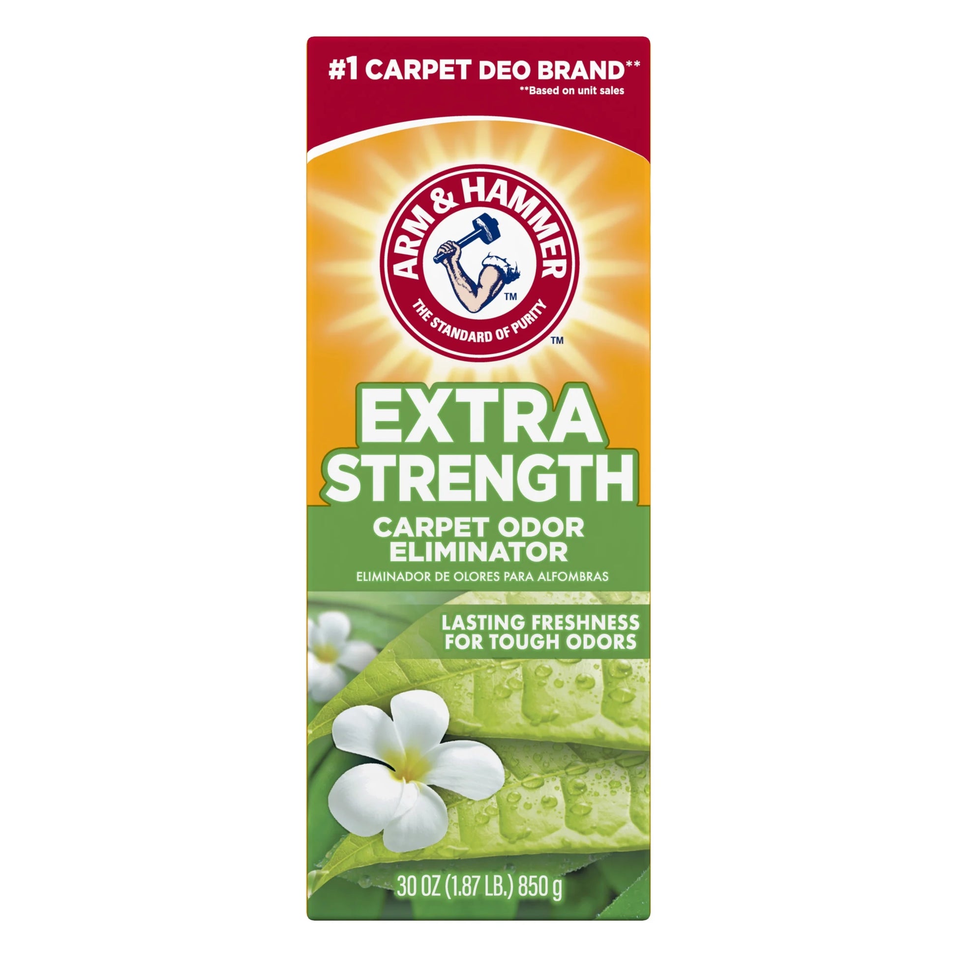 Extra Strength Carpet Odor Eliminator Powder with Fresh Scent, 30 Oz