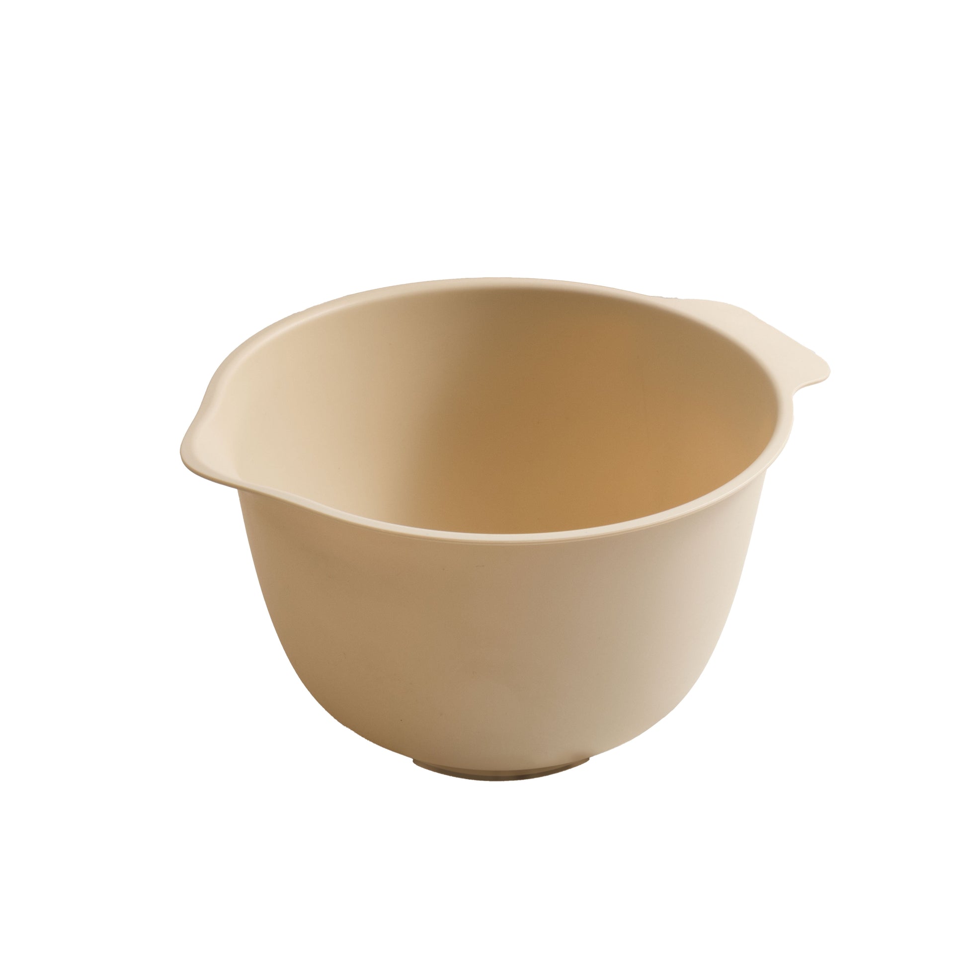 3 Pieces of Mixing Bowl Set, 50% RPP, Recycled Material, 11.81 In, Papyrus Beige