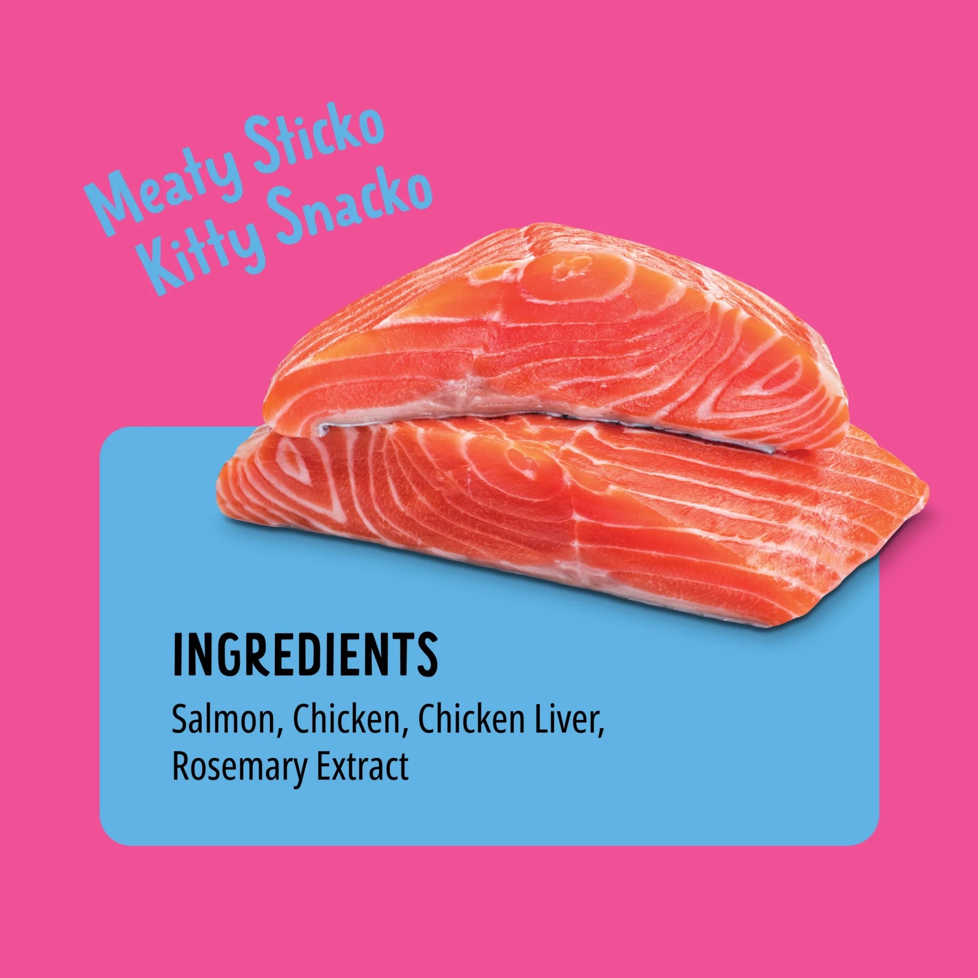 Purrpops Freeze-Dried Salmon Flavored Cat Treats, 4-Count Pouch