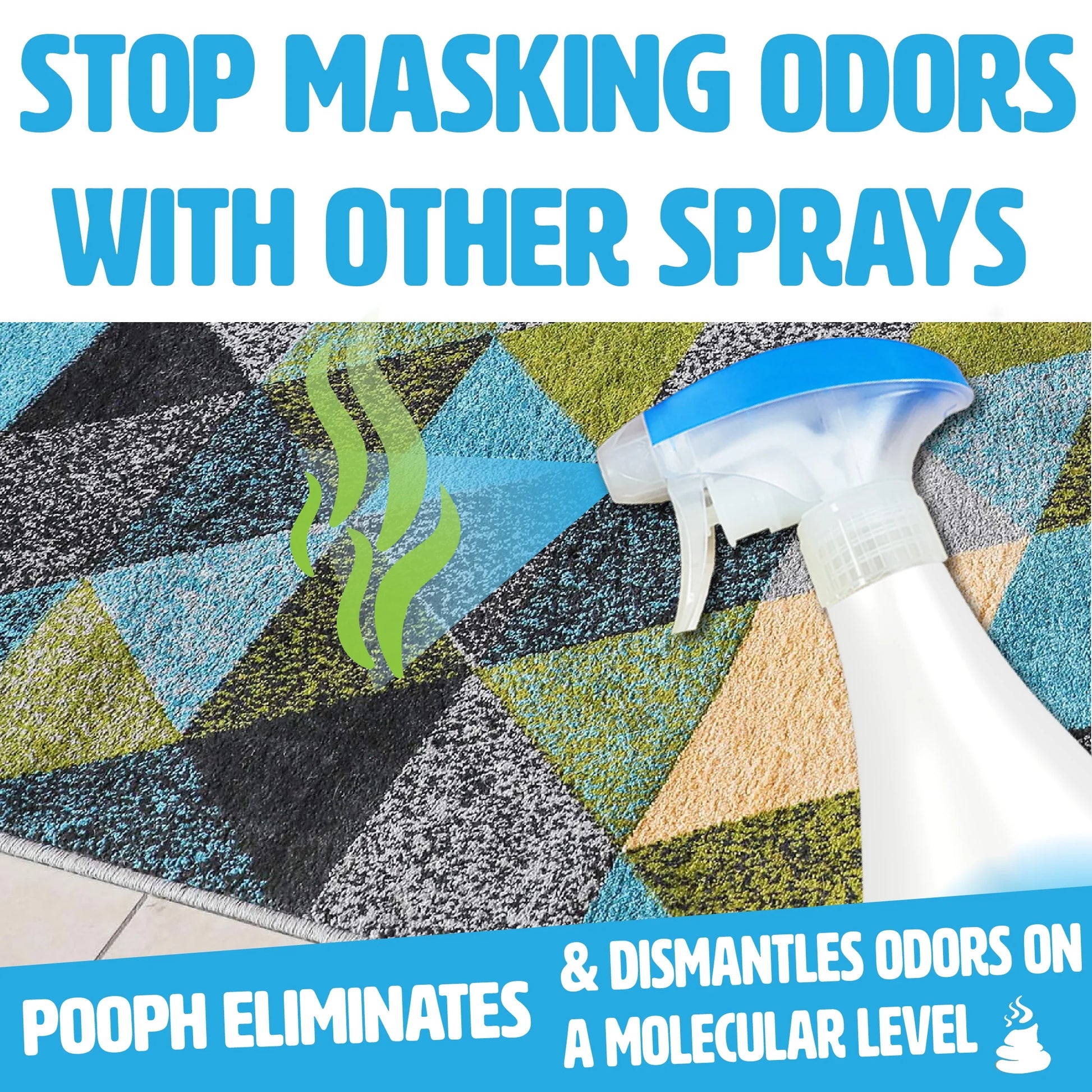 Pet Odor Eliminator Spray, 20 oz, Fragrance-Free, Chemical-Free Formula