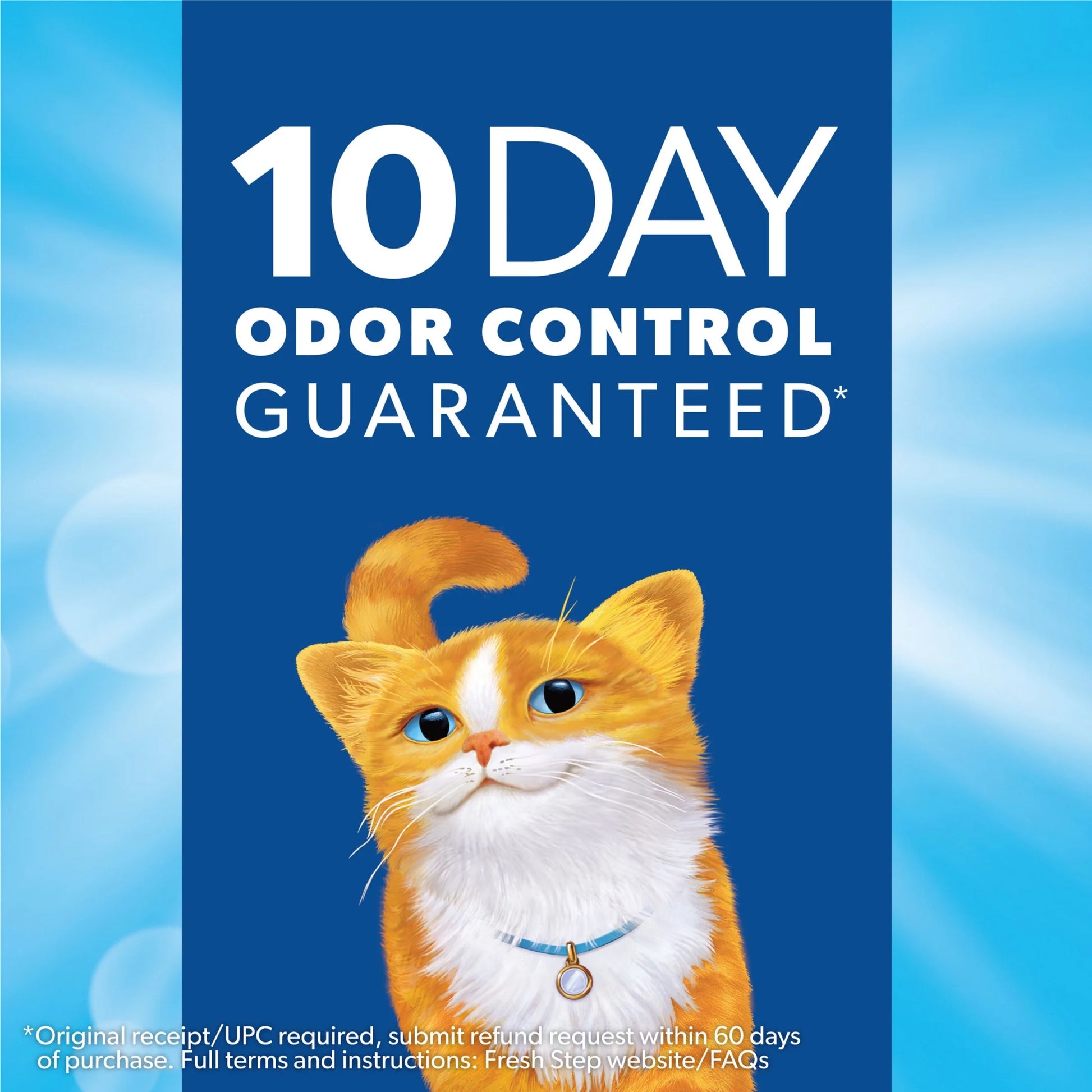 Scented Clumping Cat Litter with the Power of Febreze, Hawaiian Aloha, 25 Lbs