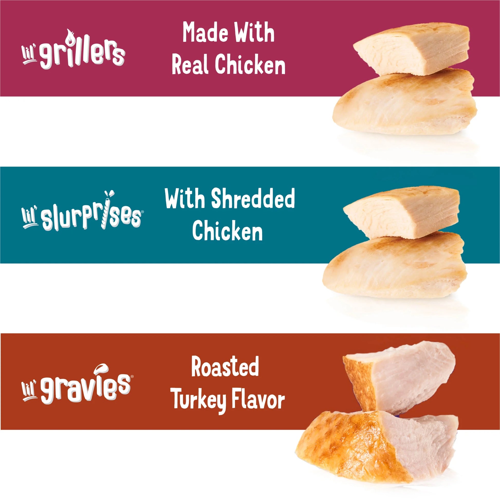 Purina  Poultry Faves Variety Pack in Gravy, 8-Pack Cat Food Complement