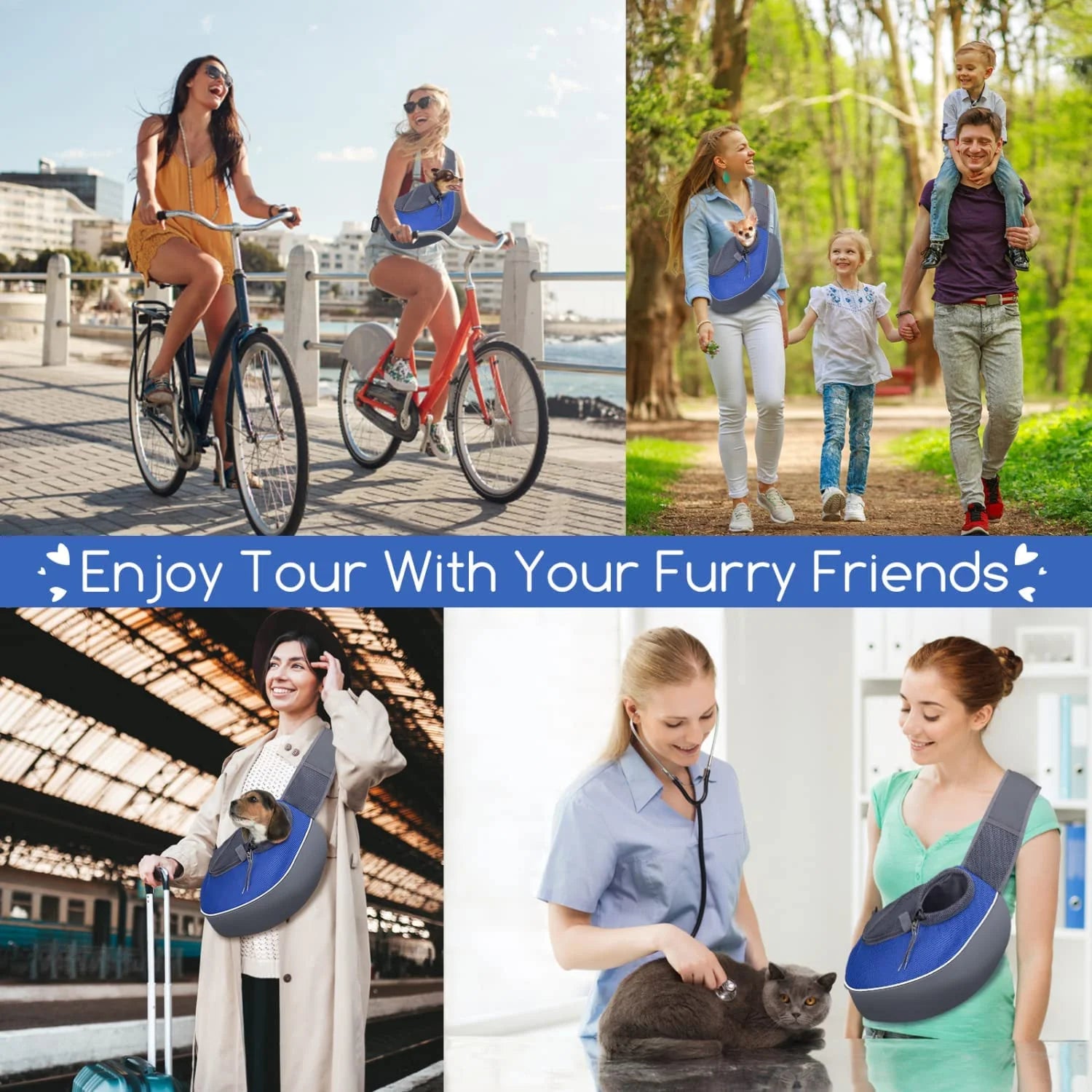 Compact Breathable Mesh Pet Carrier Shoulder Bag with Adjustable Strap in Gray