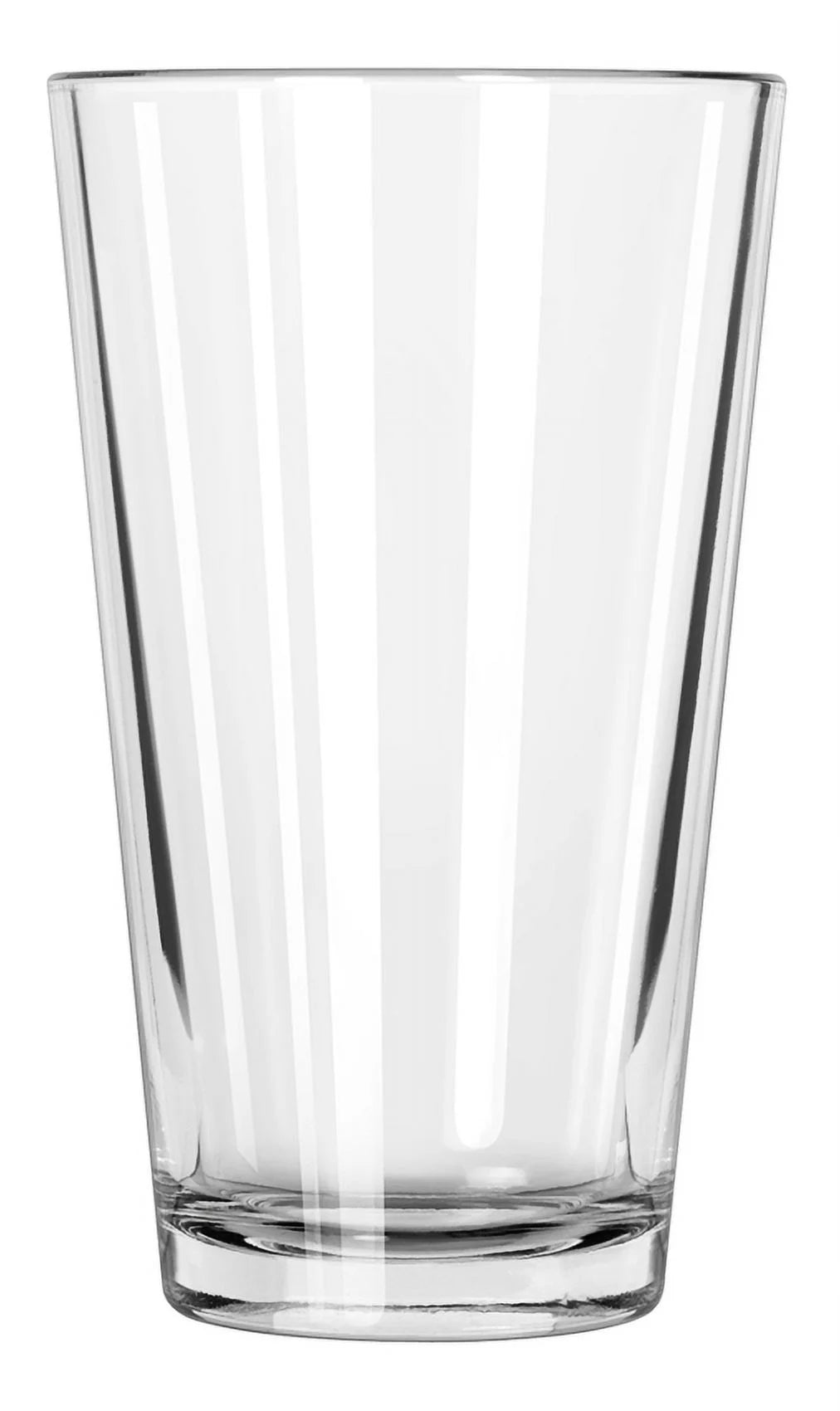 (4 Pack)  Clear Pint Glass, 16Oz