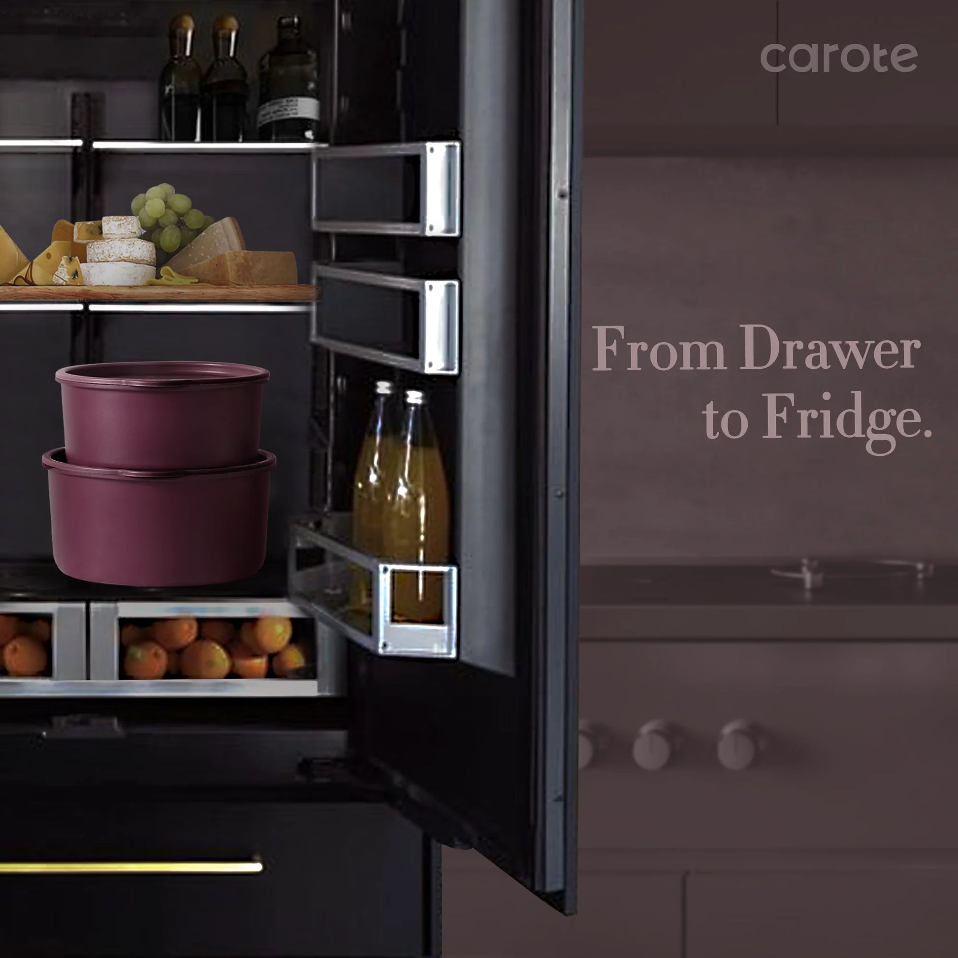 20 Pcs Nonstick Cookware Sets, Pots and Pans Set with Detachable Handles, Oven Safe, Induction Cookware, Stackable Kitchen Cooking Set, Ultra Violet