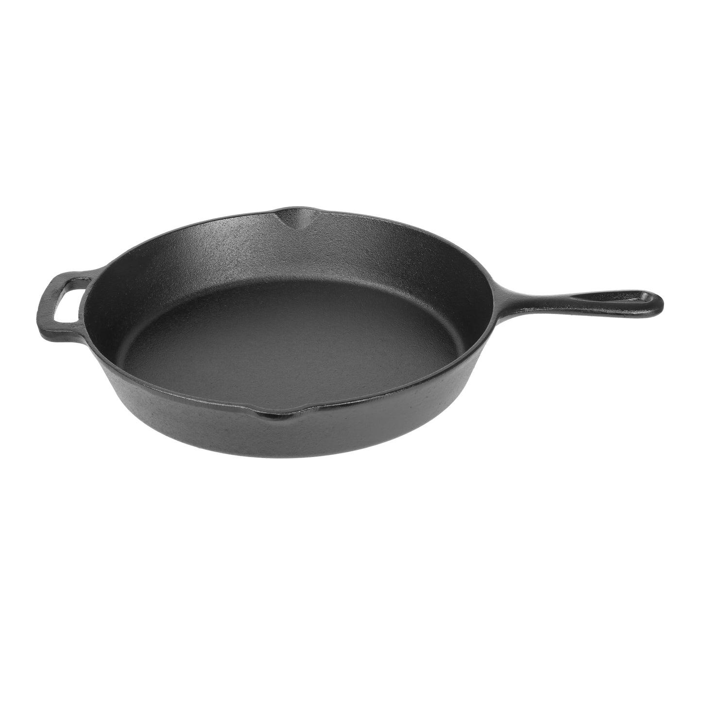 Cast Iron Skillet Oven Safe Pre-Seasoned Iron Black, 12 Inch