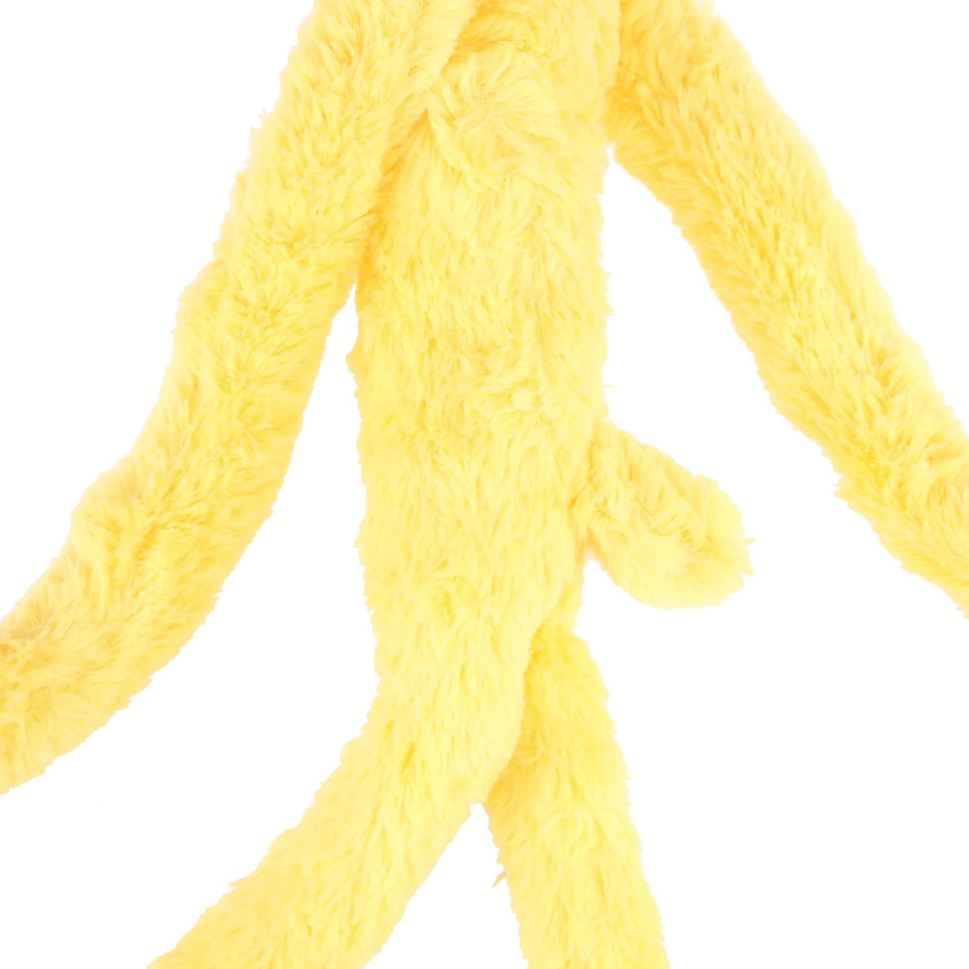Plush Swingin' Slevins Yellow Duck Dog Toy with Squeakers, 27 Inches