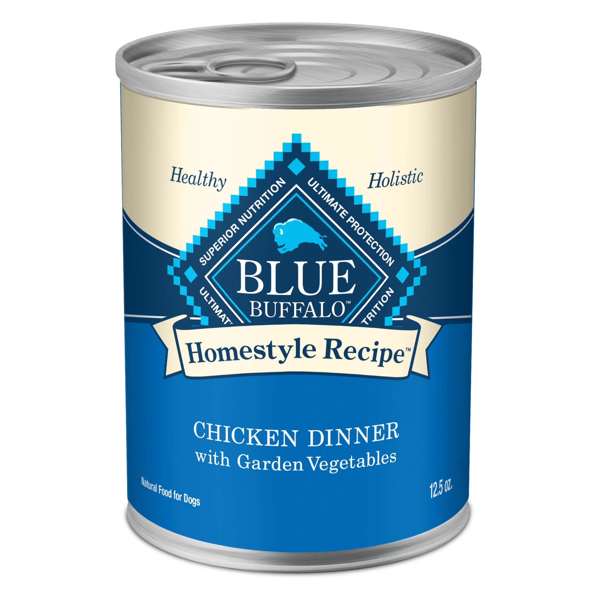 Homestyle Recipe Adult Wet Dog Food, Chicken Dinner, 12.5 oz Can