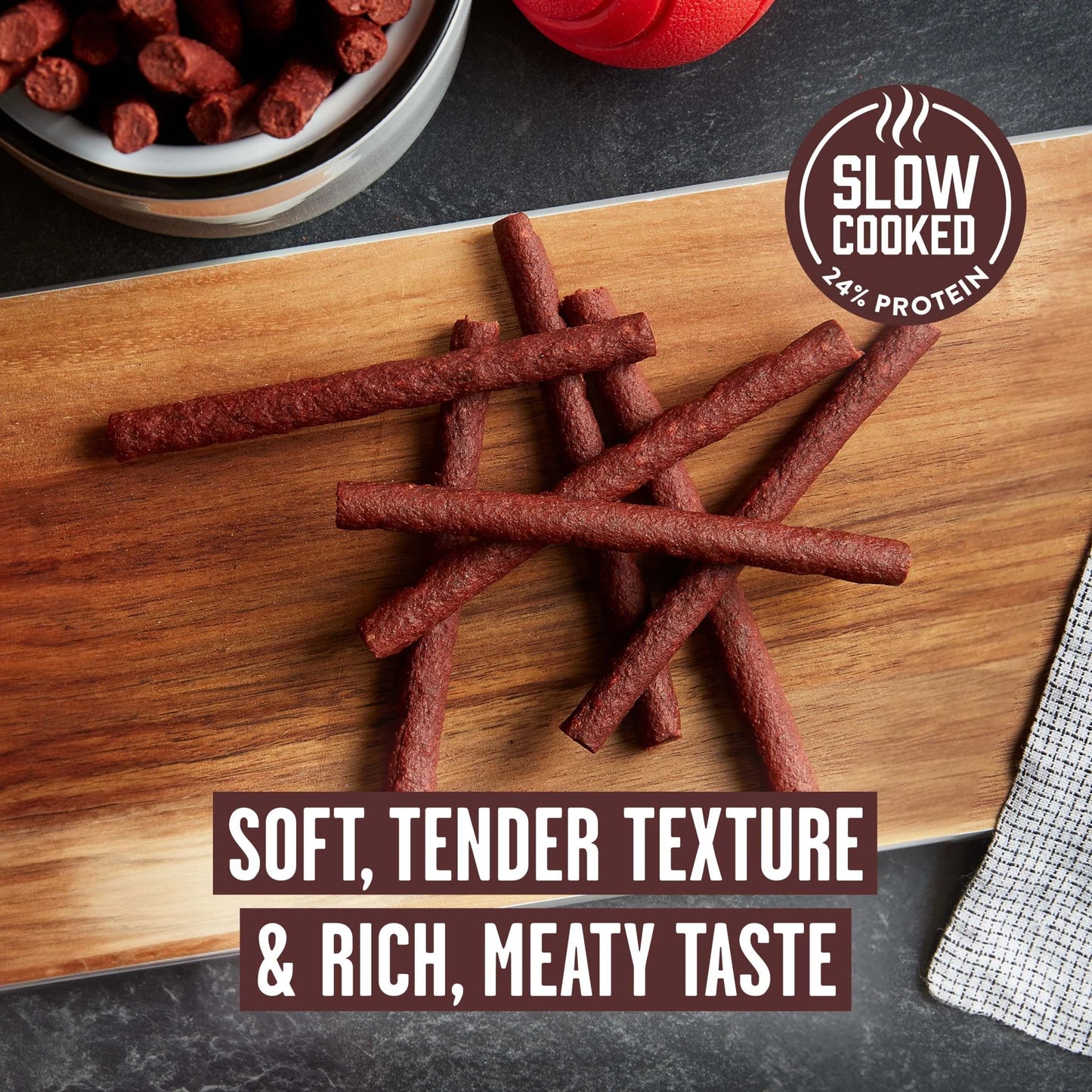 Original Beef Recipe Dog Treats, 5.6 oz Bag