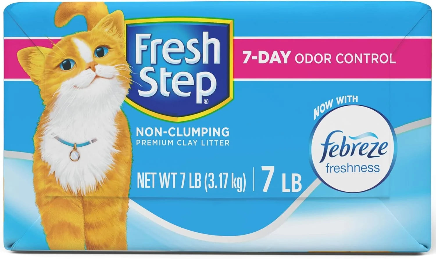 Non-Clumping Clay Cat Litter Scented, 7-Lb