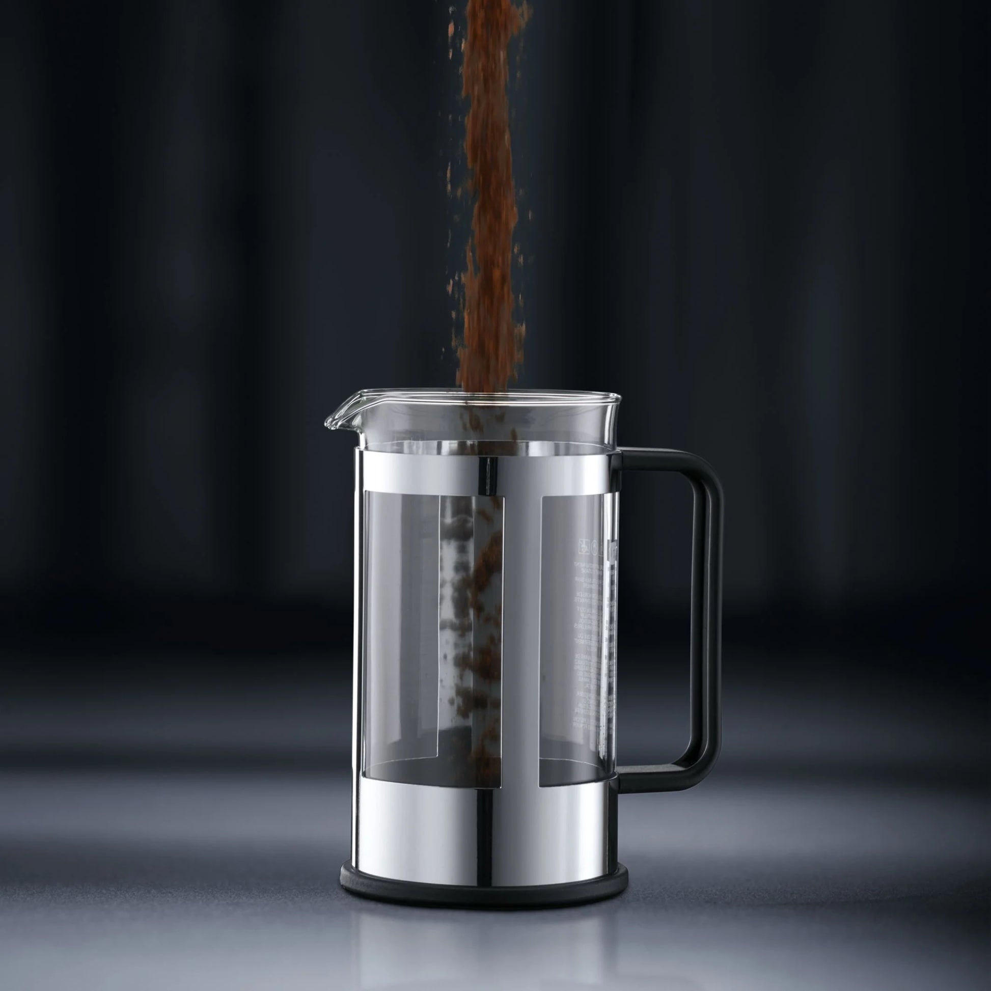 34 Oz Kenya French Press Coffee Maker, Stainless Steel, New