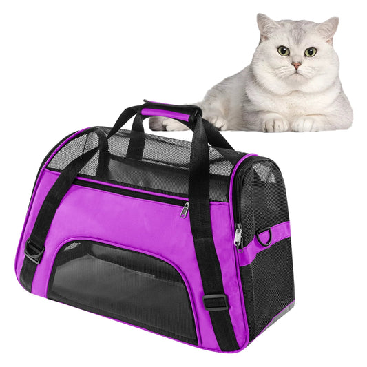 Airline-Approved Soft-Sided Pet Carrier for Small Dogs, Cats, and Small Animals