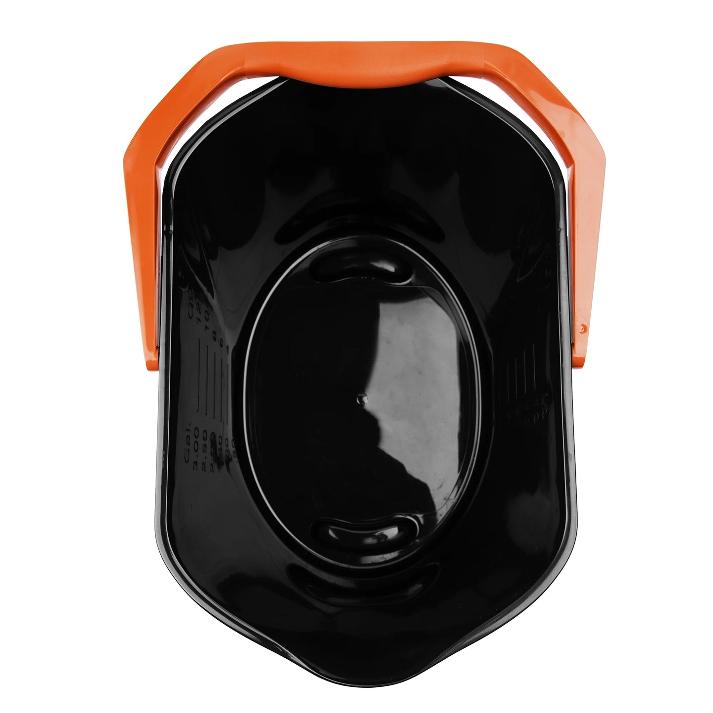 Heavy Duty 3.5 Gallon Utility Bucket Oval Polypropylene Black