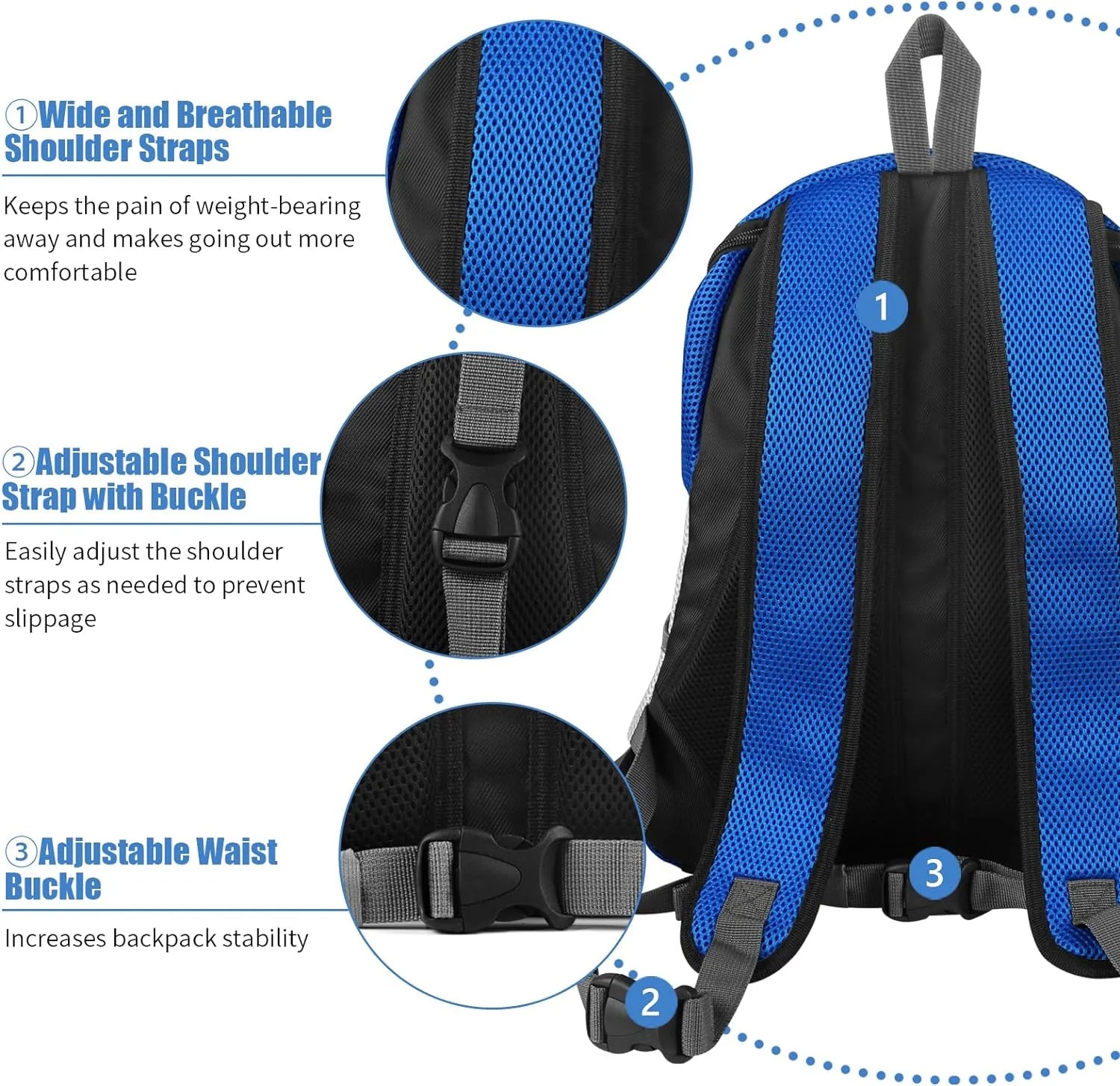 Pet Dog Carrier Backpack with Safety Reflective Strips for Outdoor Travel, Hiking, and Cycling for Dogs and Cats