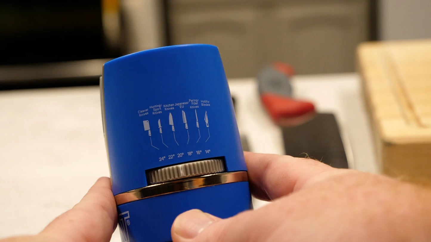 Sharp Adjust Sharpener, Sharpens at 6 Stages / Angles.