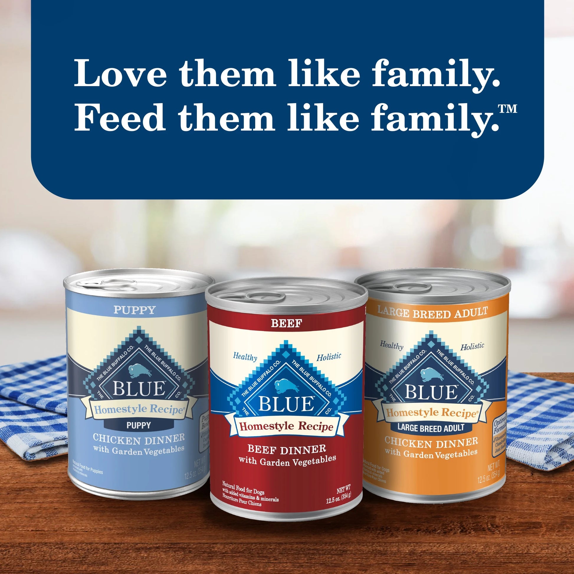 Homestyle Recipe Adult Wet Dog Food, Chicken and Beef, 12.5 oz Can (Pack of 6)