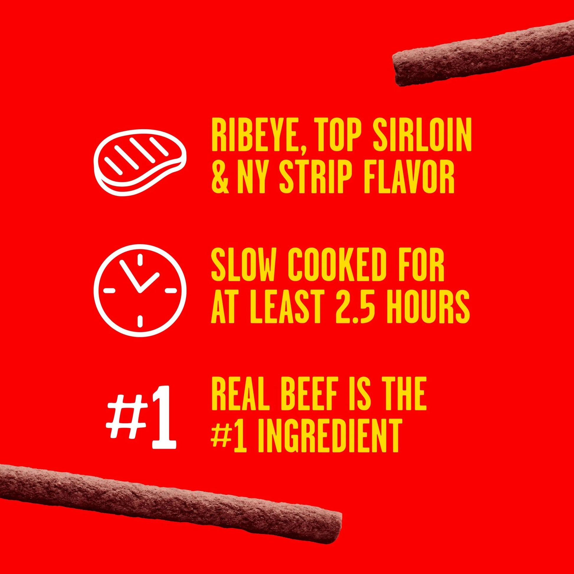 Pup Peroni Triple Steak Flavor Dog Treats, 5.6 Ounce Bag