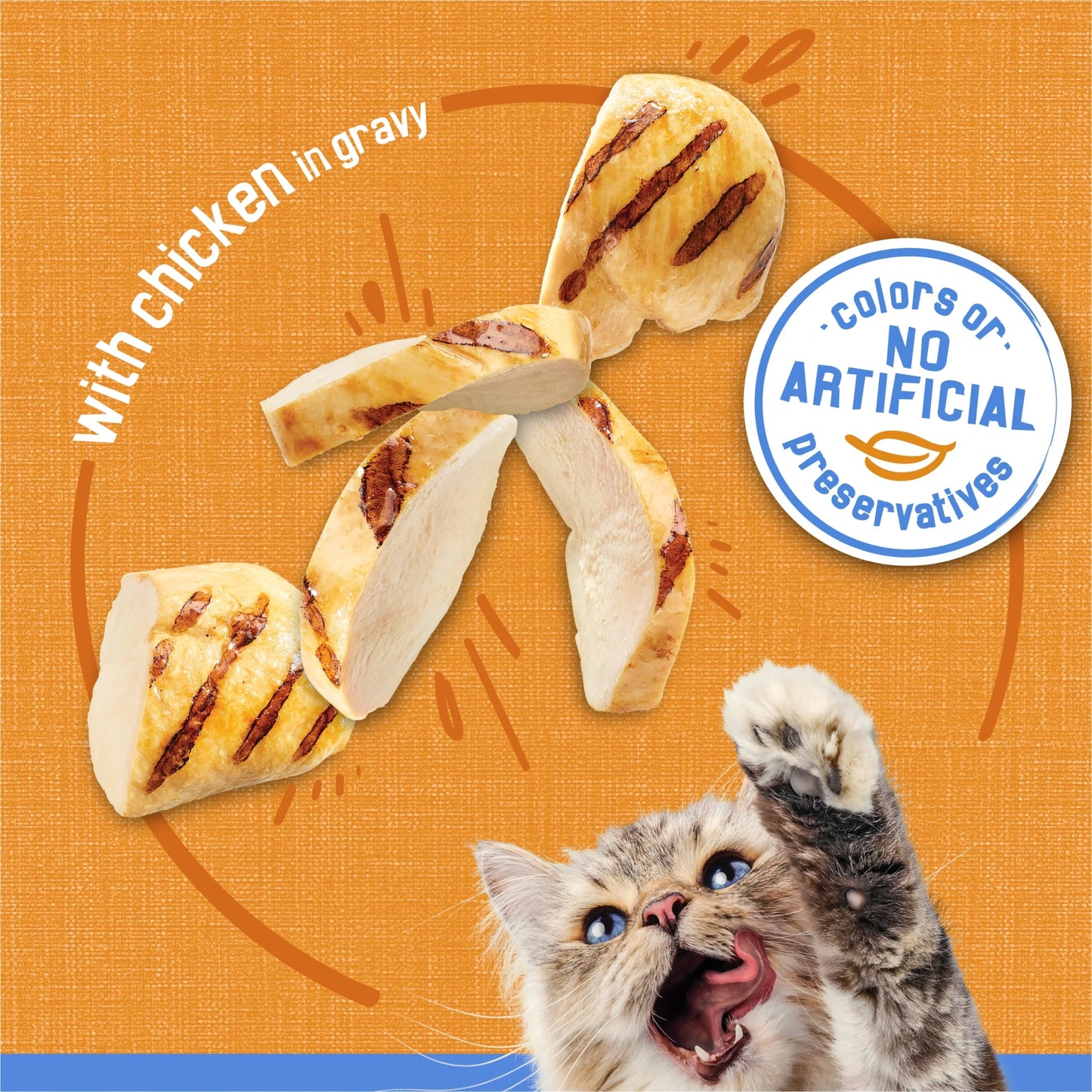Purina Shredded Chicken in Gravy Wet Cat Food, 5.5 Oz Can