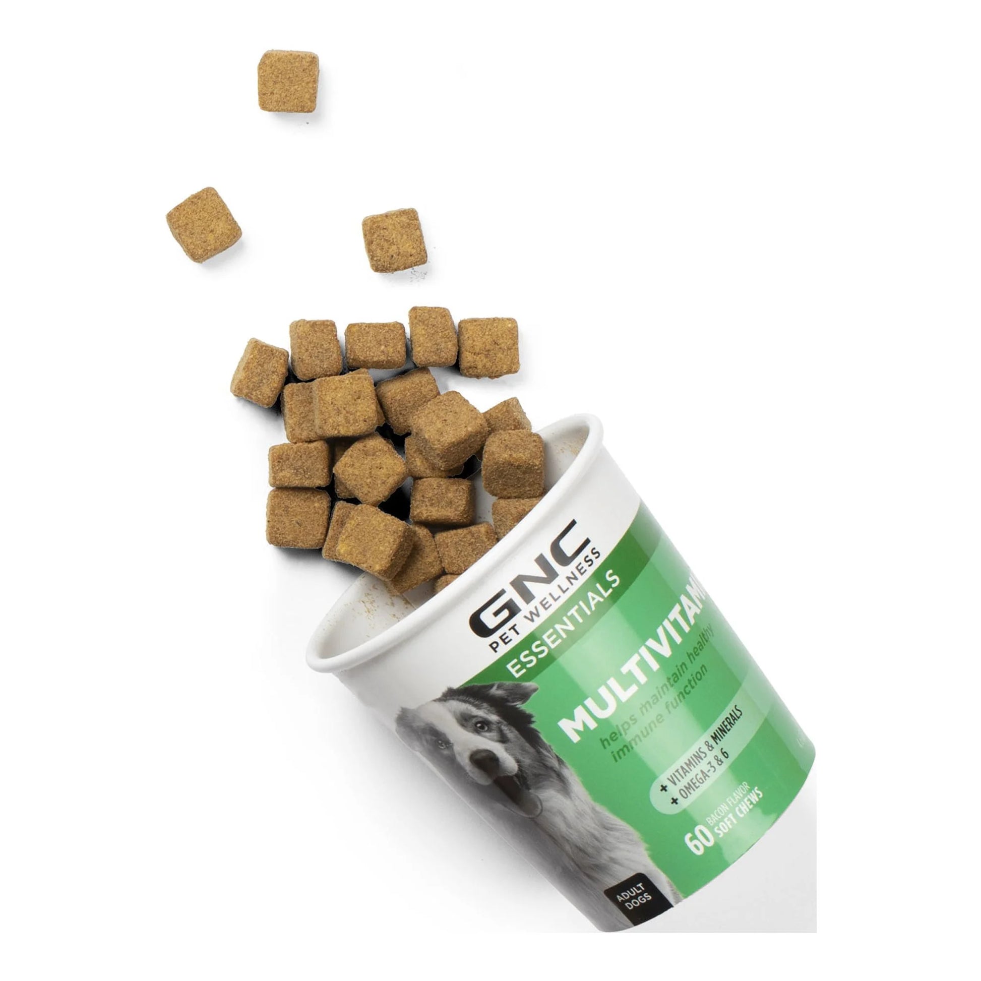 Pet Wellness Essentials Dog Multivitamin Supplement for Healthy Immune System, Soft Chews