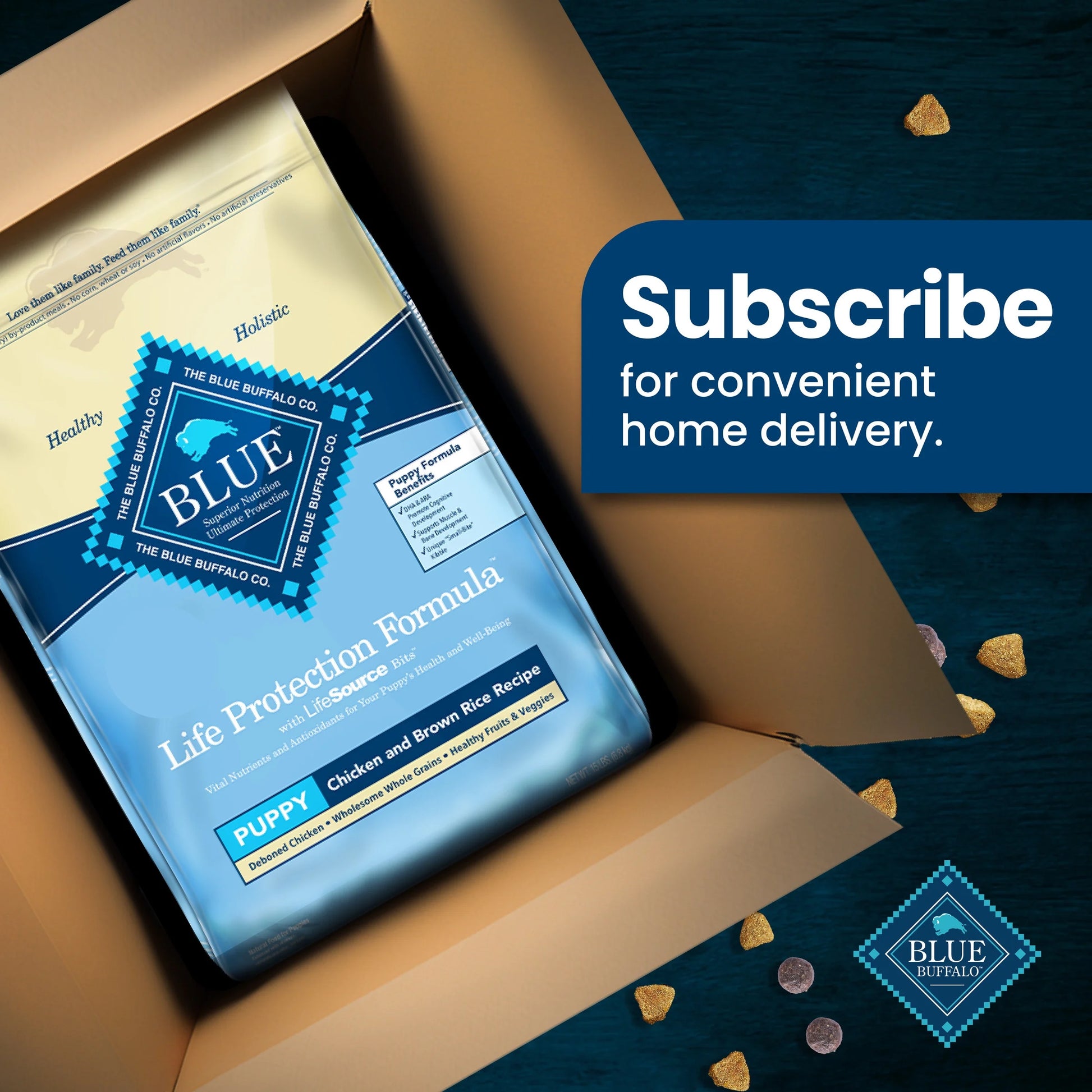 Life Protection Formula Puppy Dry Dog Food with Chicken and Brown Rice, 5 lbs