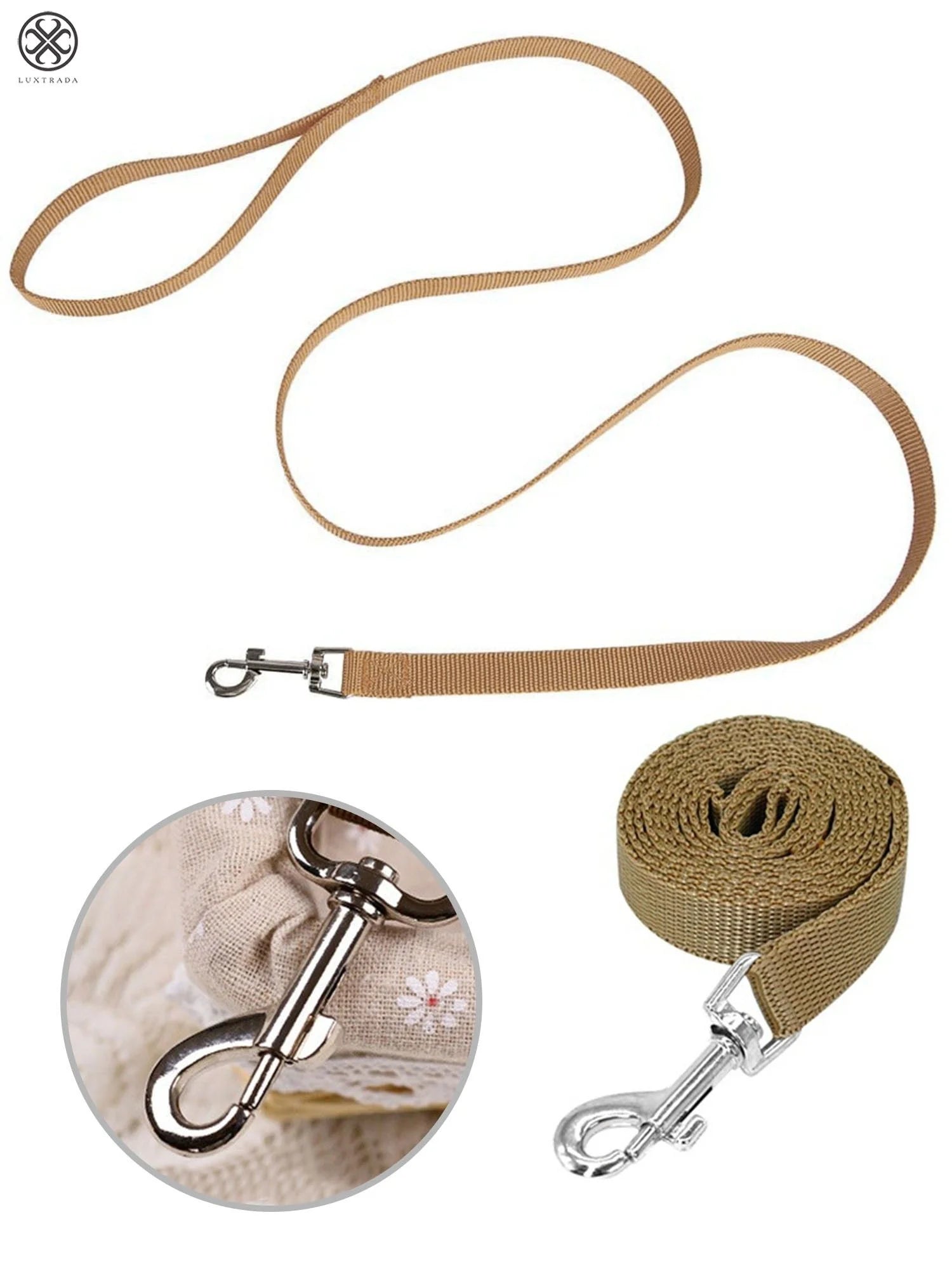 Adjustable Cat Harness and Leash Set - Escape Proof Soft Vest for Small to Medium Cats with 49-Inch Leash