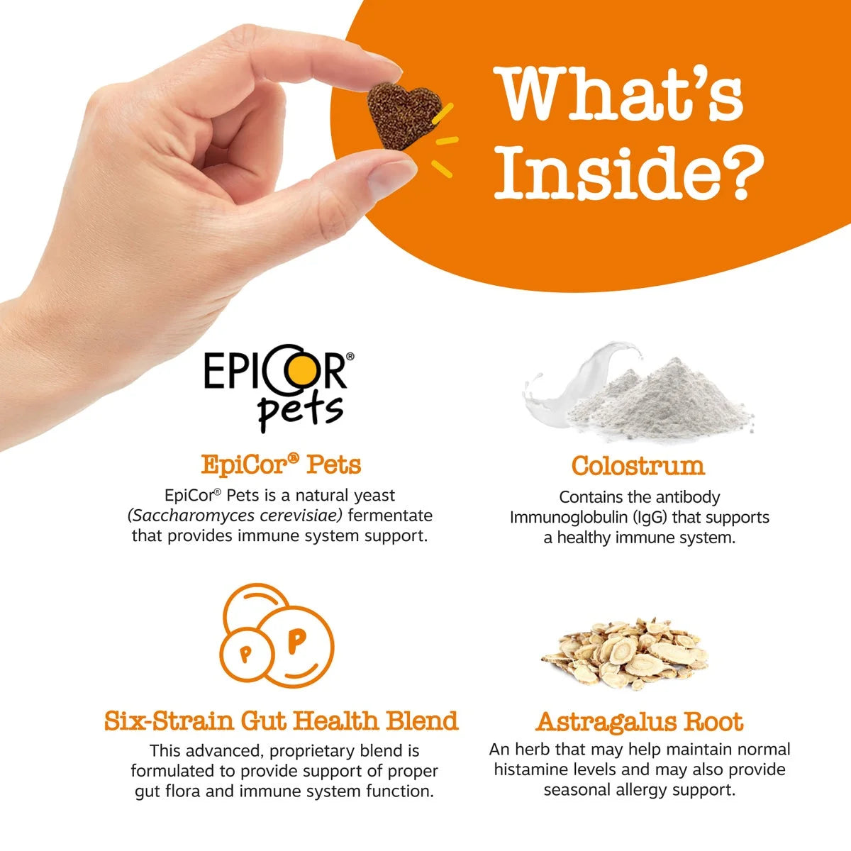 Allergy & Immune Mini Bites for Small Dogs, for Seasonal Allergies, Immune + Sensitive Skin & Gut Health, Lamb Flavor, 90Ct