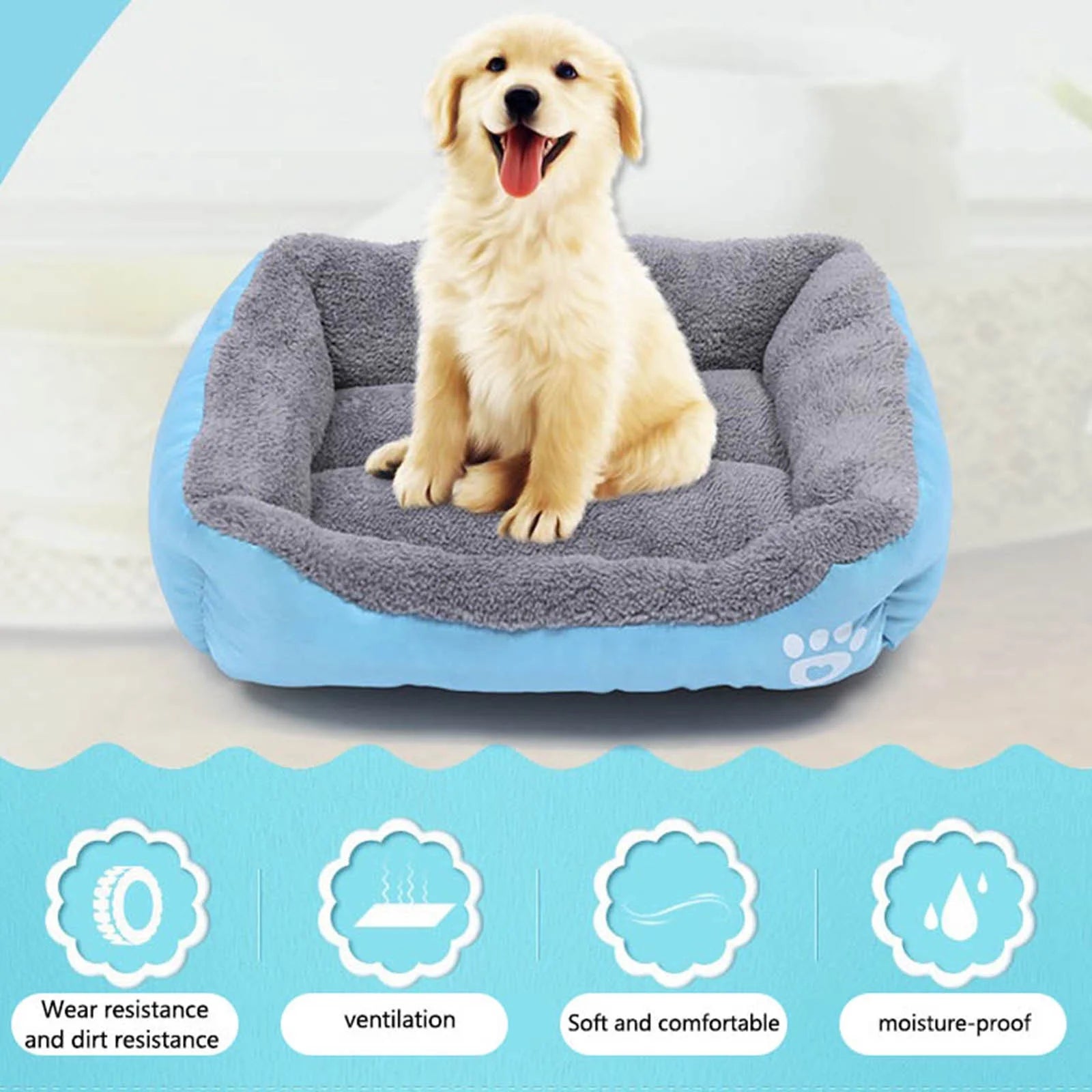 Dog Beds Small Sized Dog Pet Winter Warm Pet Bed Pet Supplies and Dog Sleeping Bed Clearance Items