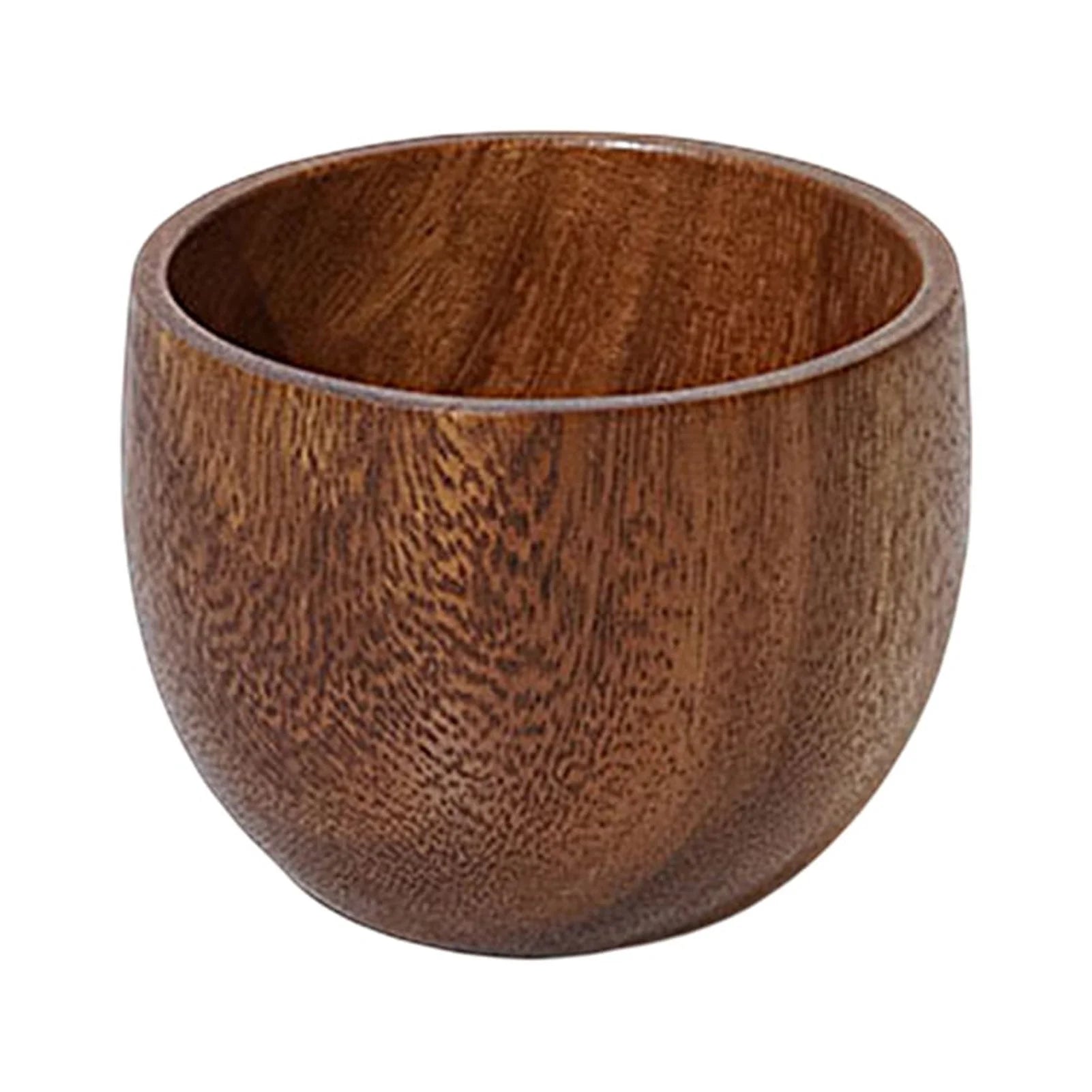 Wooden Serving Bowl - Elegant Design Ideal for Salad, Fruit, Candy, Handcrafted Home & Kitchen Decor Centerpiece