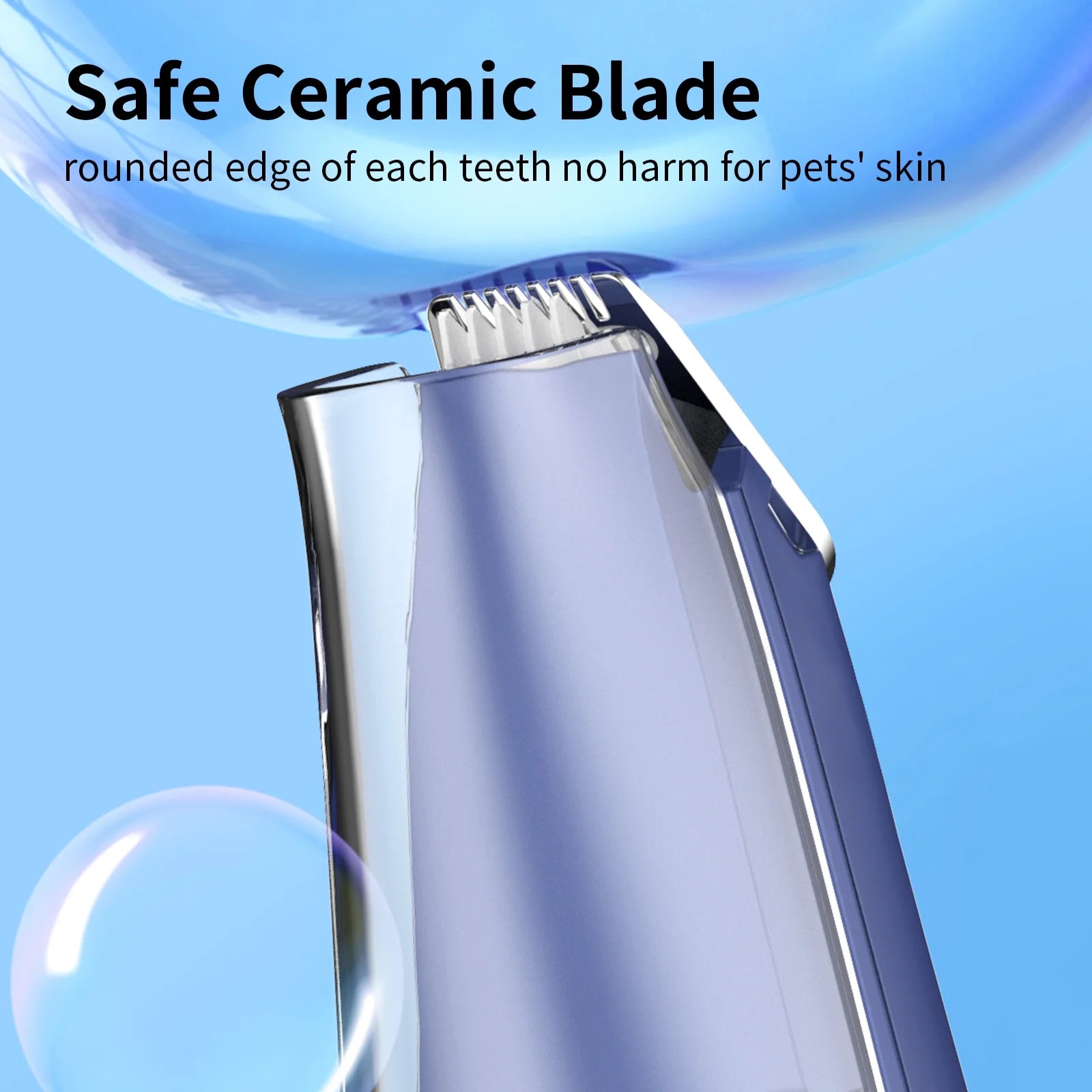 Vacuum Pet Hair Clipper Pet Feet Hair Trimmer Grooming Tool Dog Shaver Buttocks Ears Eyes Hair