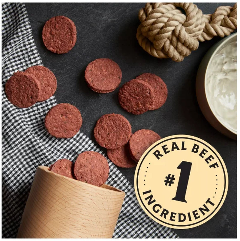 Rounds Dog Treats for All Ages - Beef & Short Rib, 20.5 Oz