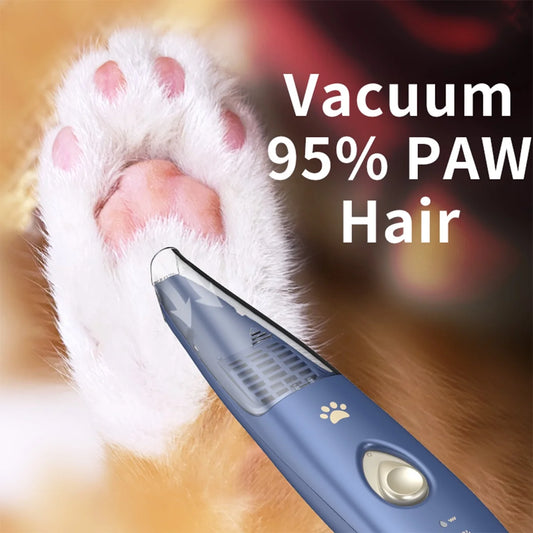 Vacuum Pet Hair Clipper Pet Feet Hair Trimmer Grooming Tool Dog Shaver Buttocks Ears Eyes Hair