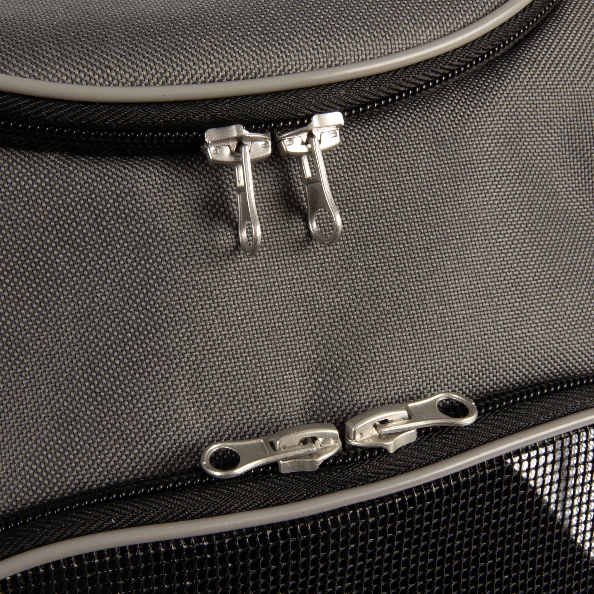 Medium Pet Travel Backpack for Cats and Dogs, Gray, 16 lb Capacity