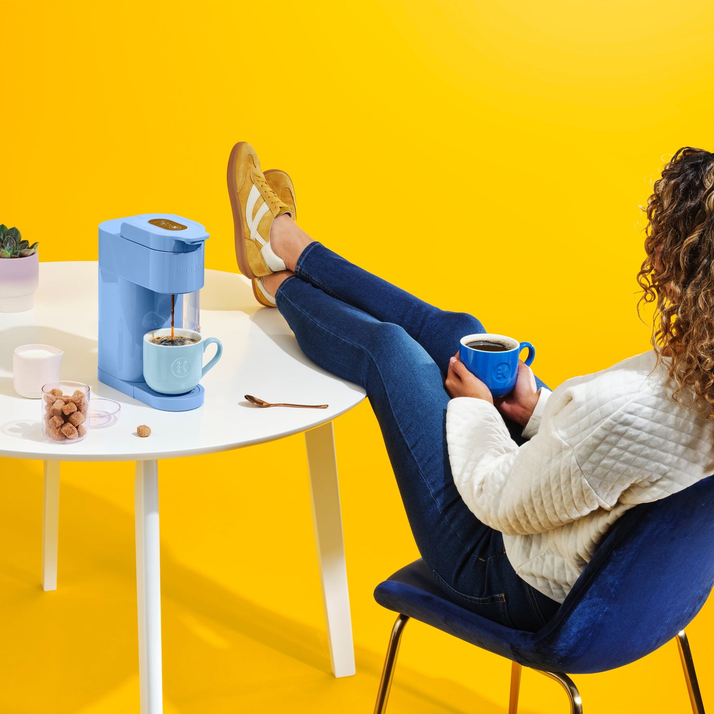 K-Express Essentials Black Single-Serve K-Cup Pod Coffee Maker