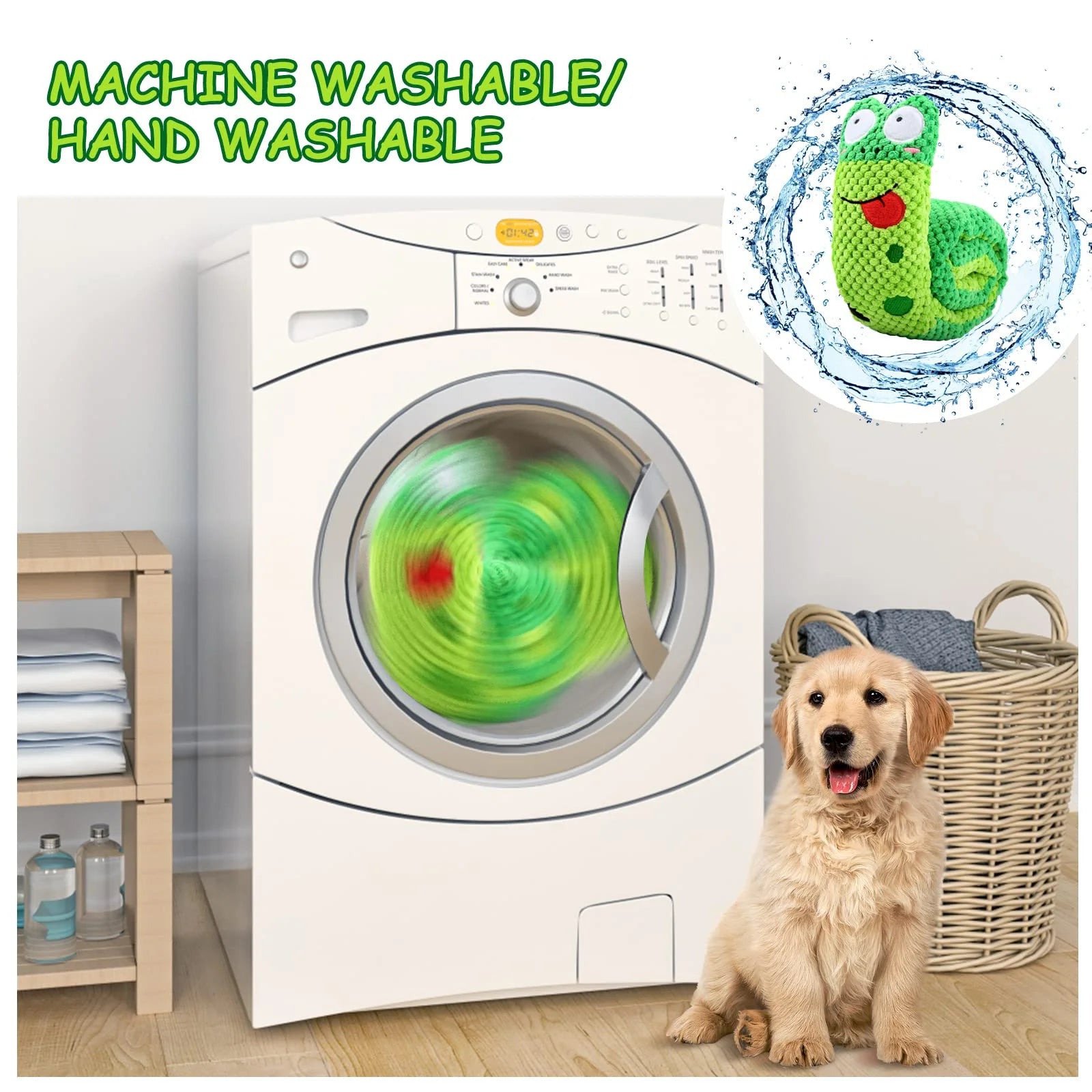 Deluxe Squeaky Dog Toys for Stress Relief and Engagement, IQ Training Puzzle, and Snuffle Toys for Foraging Instinct Development for Small, Medium, and Large Dogs