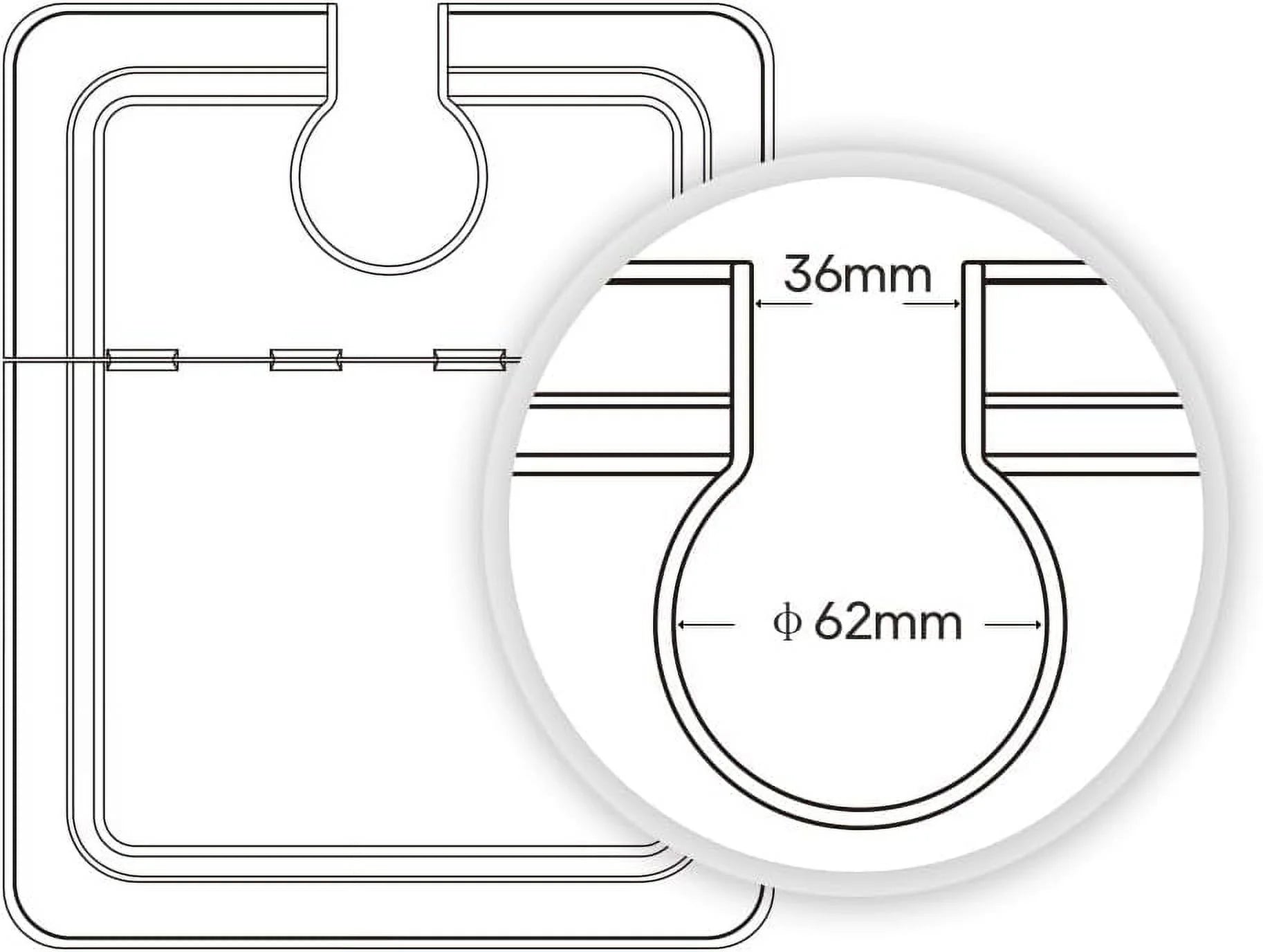 12 Quart Sous Vide Cooking Container with Collapsible Hinged Lid - Compatible with Anova Precision Sous Vide Cookers All Models