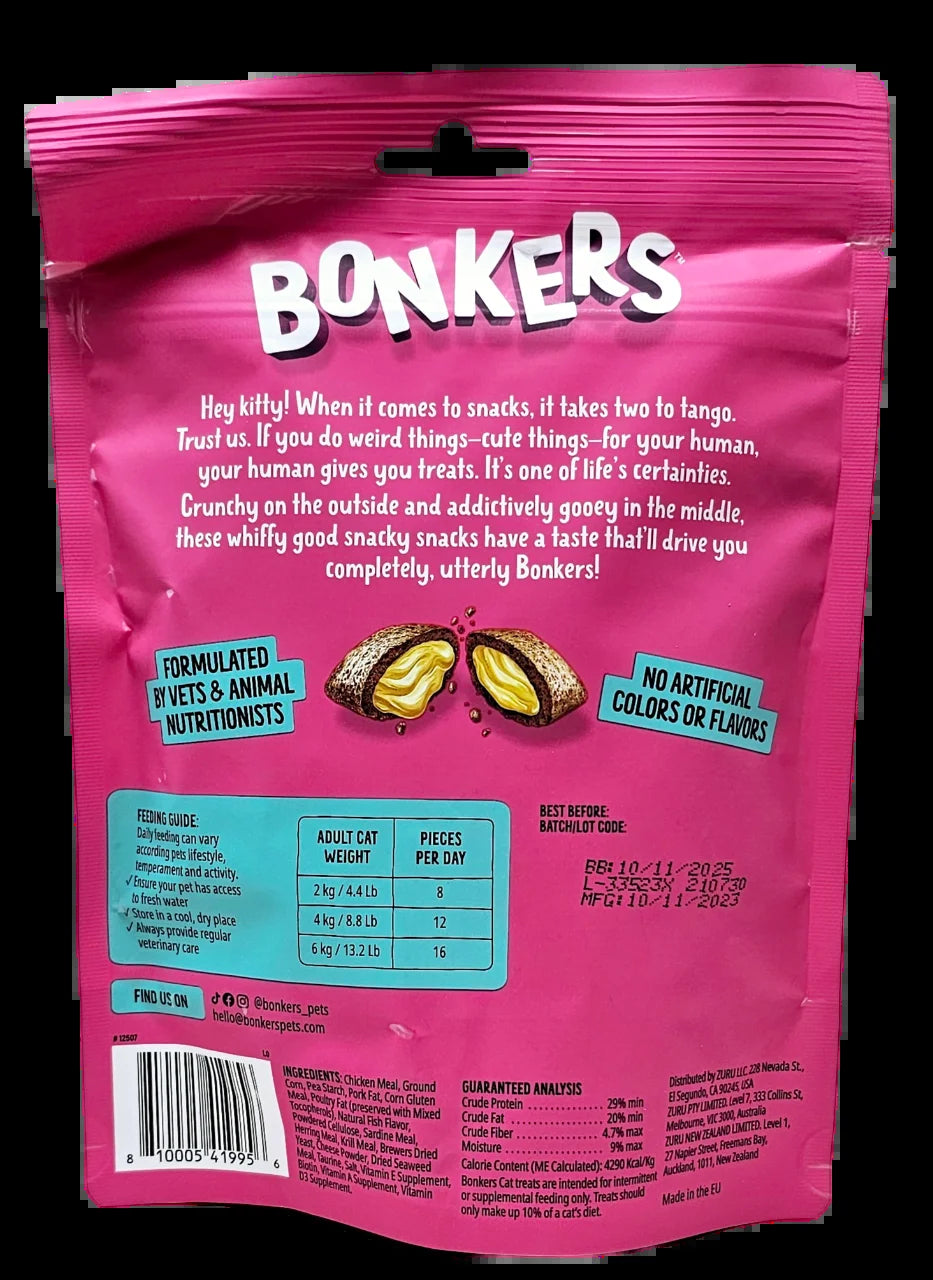 Seafood Flavor Crunchy Cat Treats, 6.3 oz (Pack of 3)