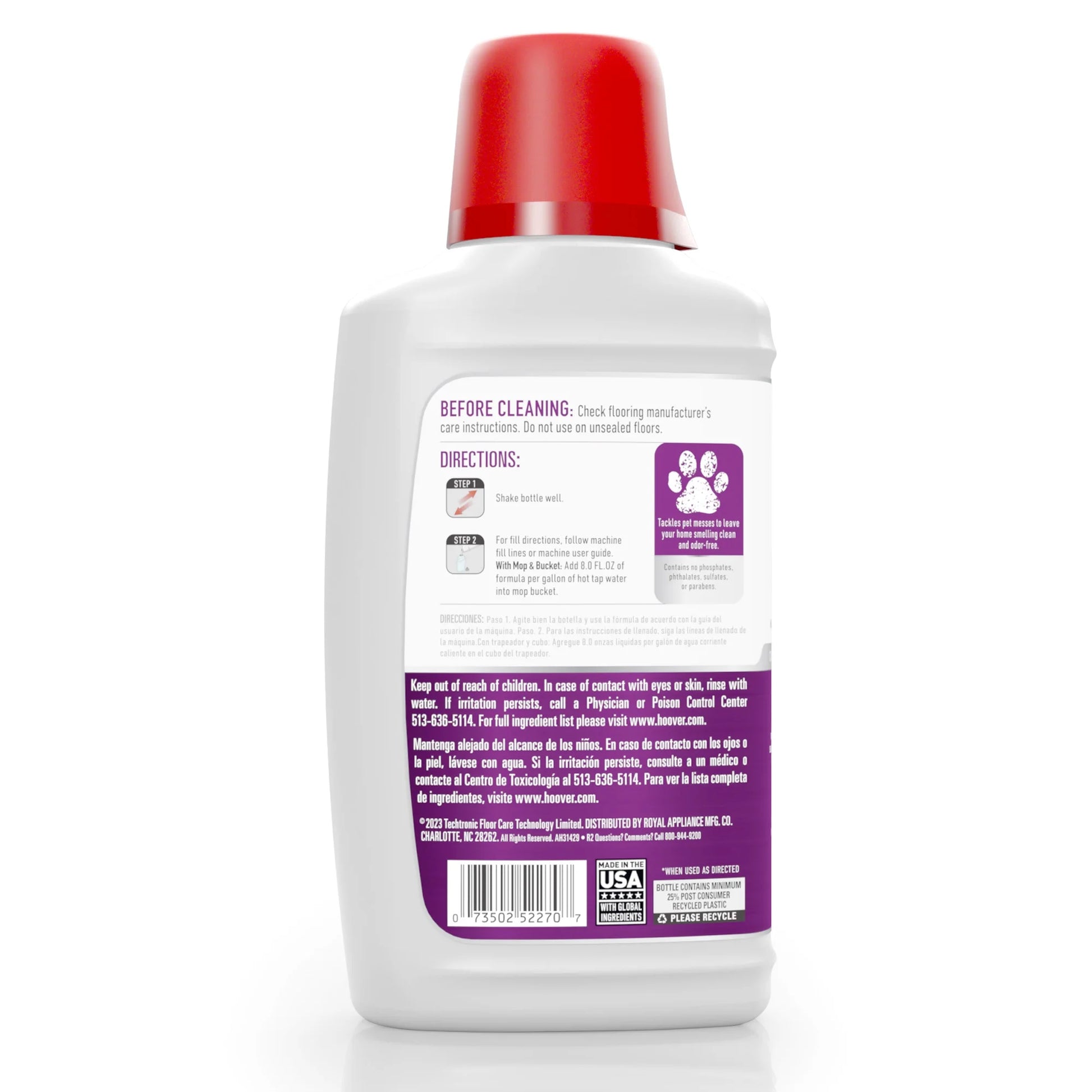 Paws & Claws Portable Pet Stain and Odor Remover, 32 Fl Oz, Model AH30940, Single Count, New